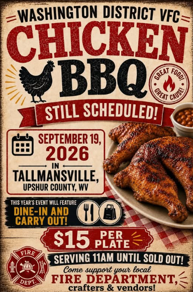 Washington District VFC Chicken BBQ