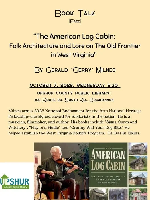 Book Talk: "The American Log Cabin" by Gerald Milnes