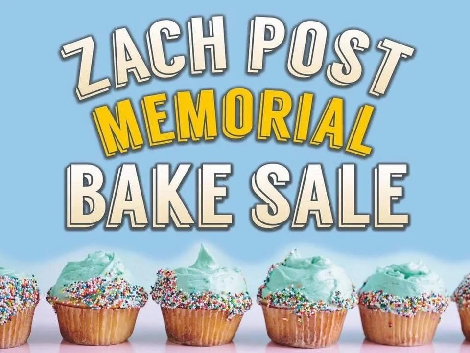 Zach Post Memorial Bake Sale