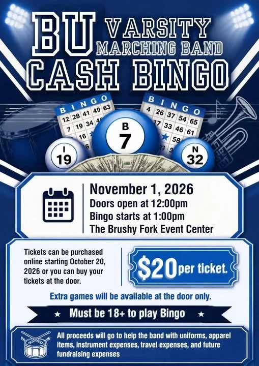 BU Band Cash Bingo