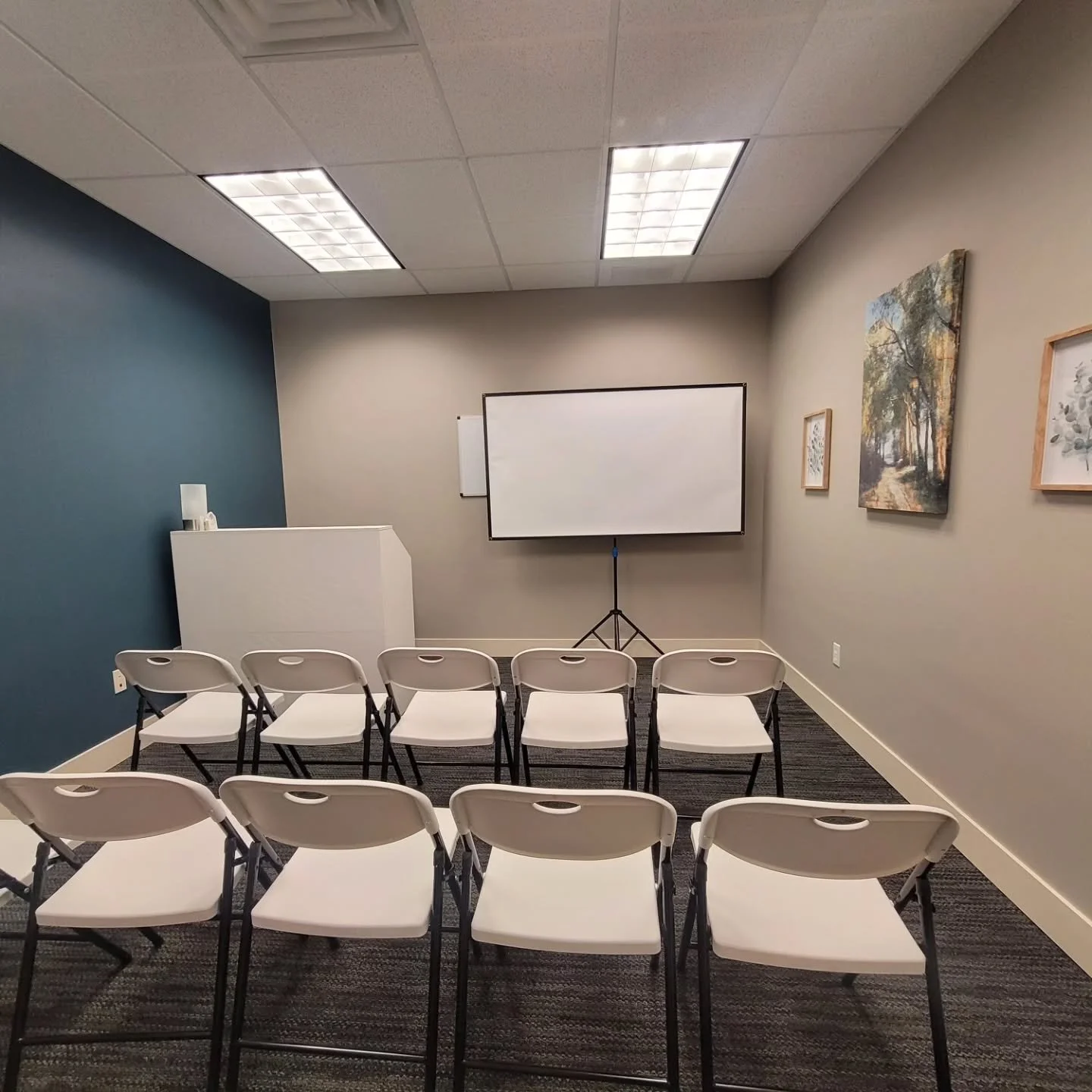 We're all set up for our free class tonight from 6:30-7:30pm! There's still space! Give our office a call to register 269-550-3168!