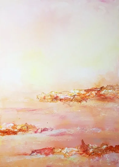 Sunset | mixed media on canvas | 80x60 cm