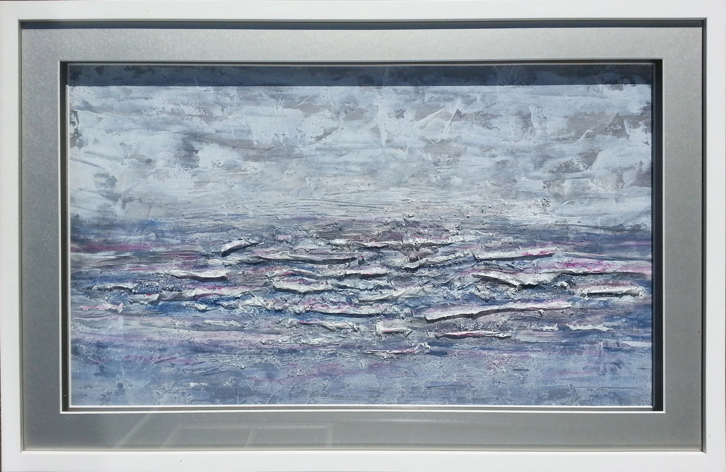 Ocean | mixed media on paper | 60x80 cm