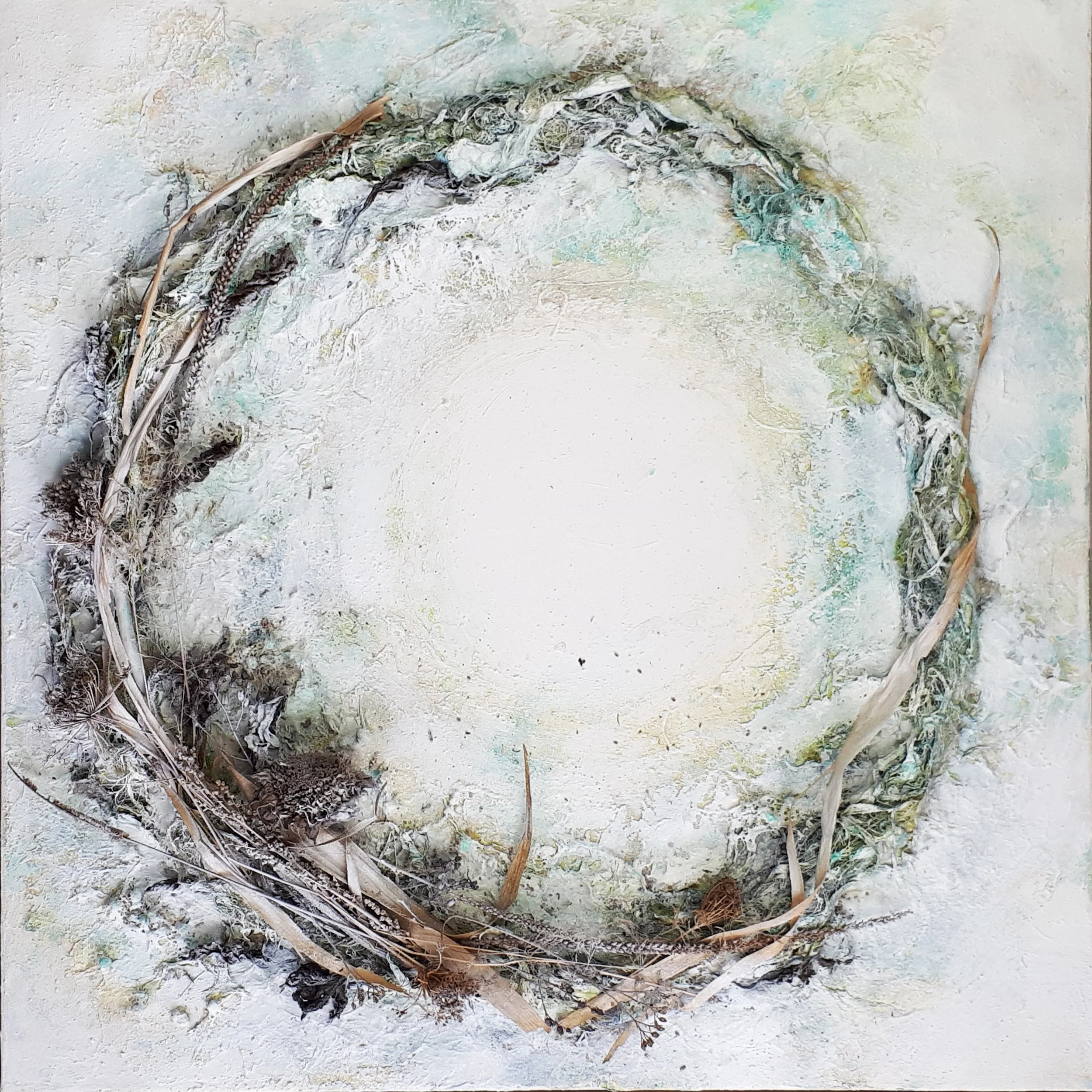Natural | mixed media on canvas | 60x60 cm
