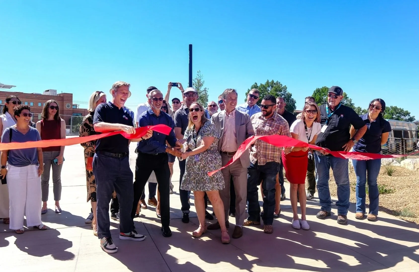 Central Crossing SW Ramp Ribbon Cutting 6.23.26