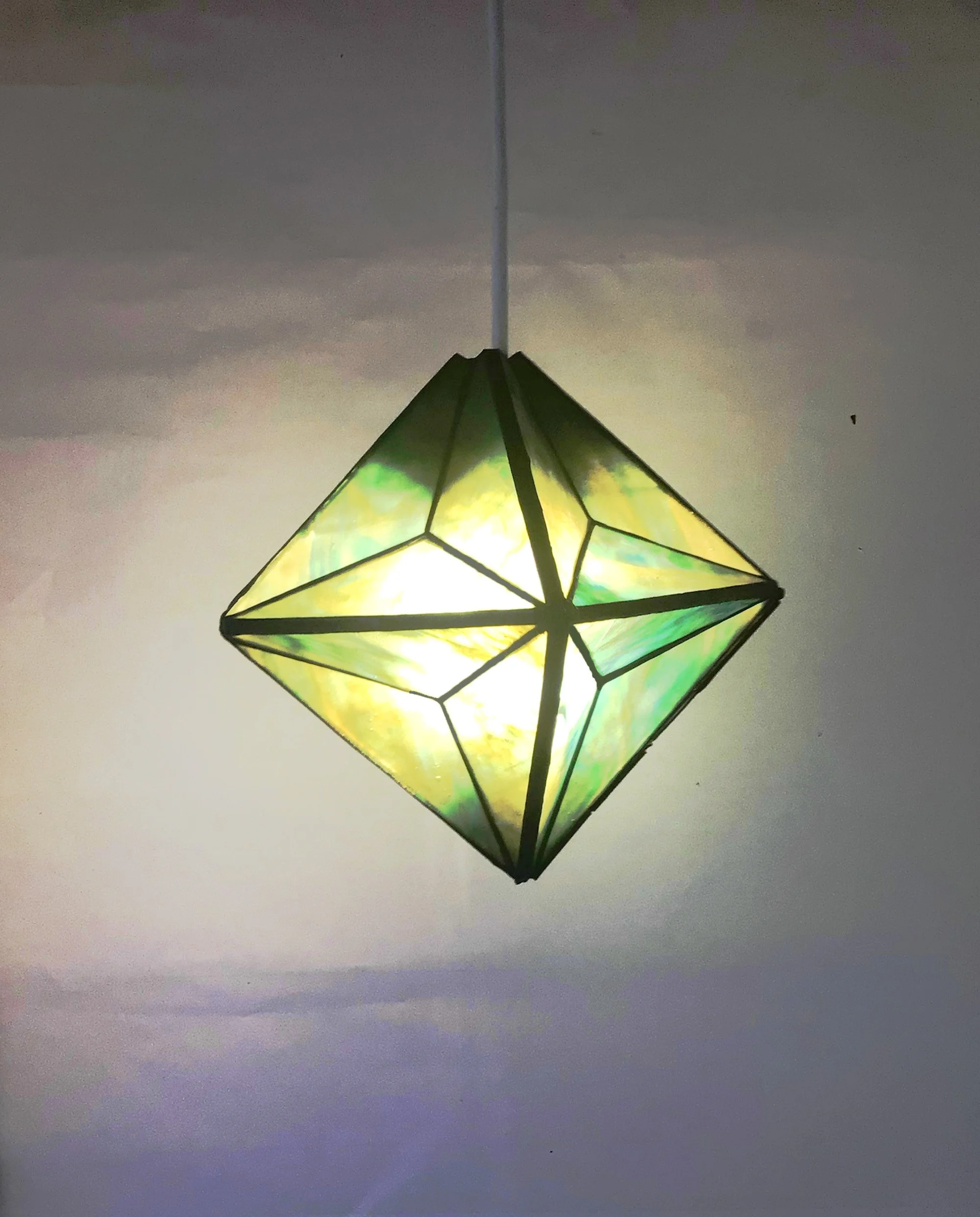 custom-stained-glass-pendant-light-yellow-blue-fort-collins-colorado.jpg