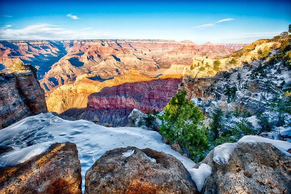 Grand Canyon Snow