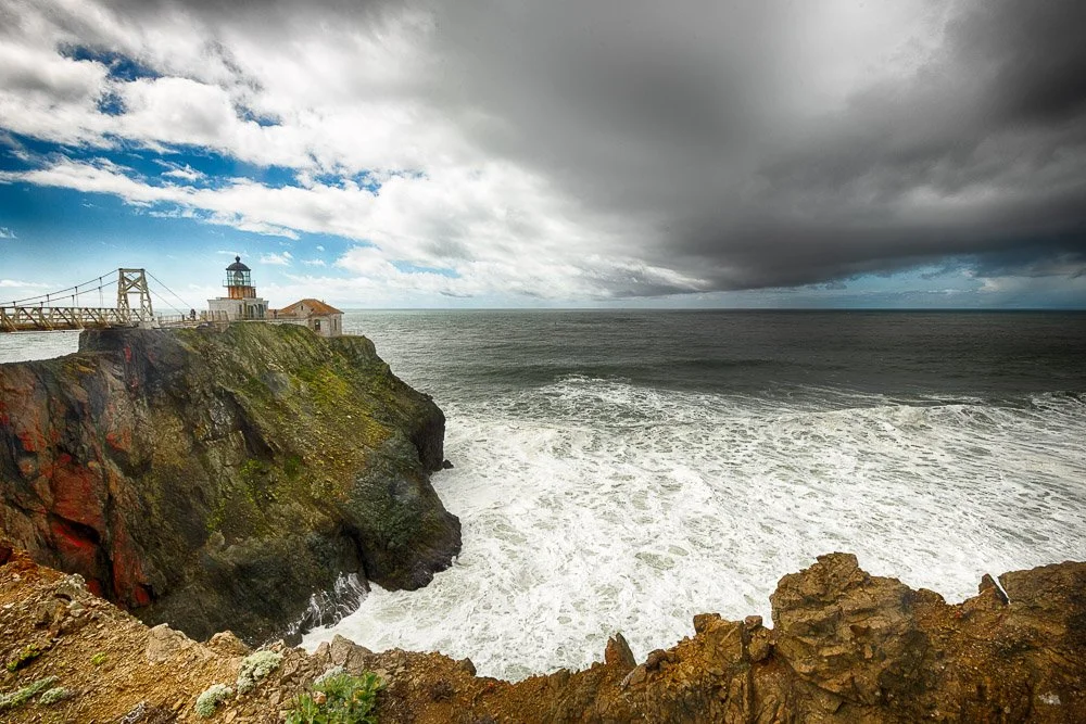 Clouds at Point Bonita Lighthouse
