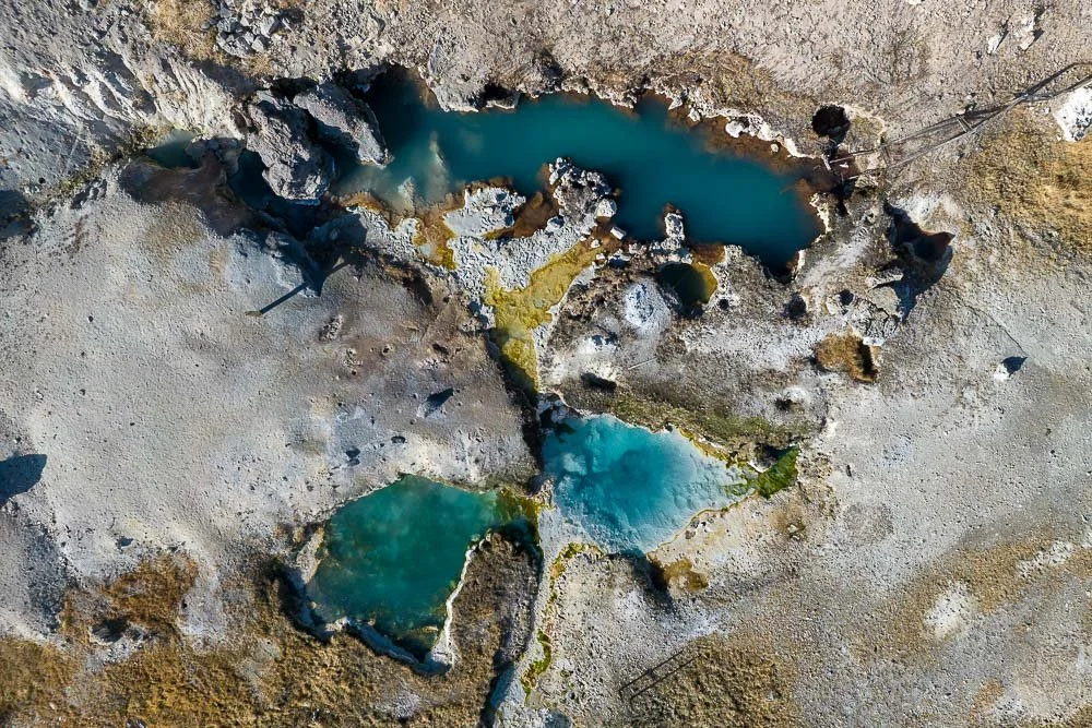 Hot Creek Spring Pools