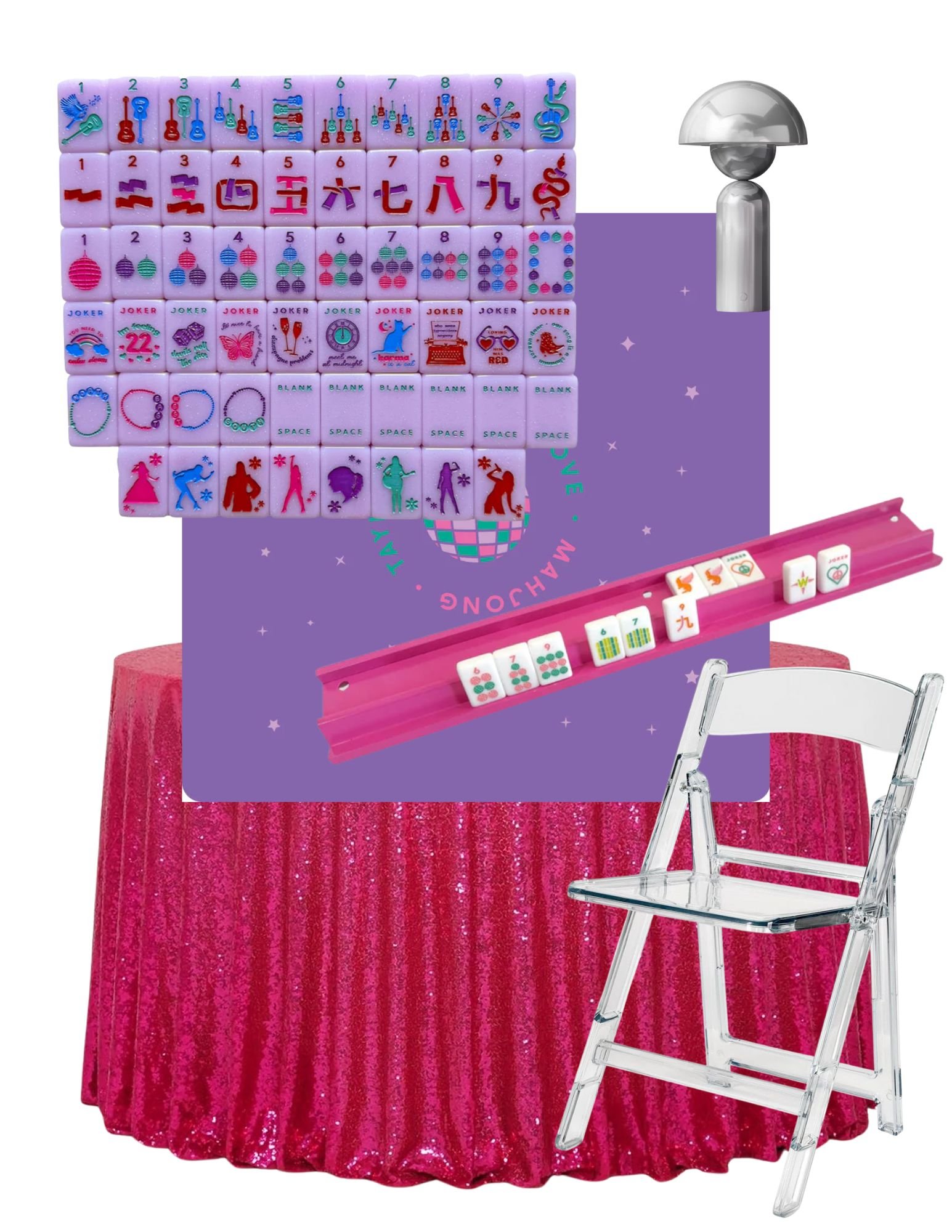 💖 The Lucky Era   |   Sparkle, color, and a little main-character energy. A playful nod to friendship bracelets, layered pinks, and celebration-ready details.