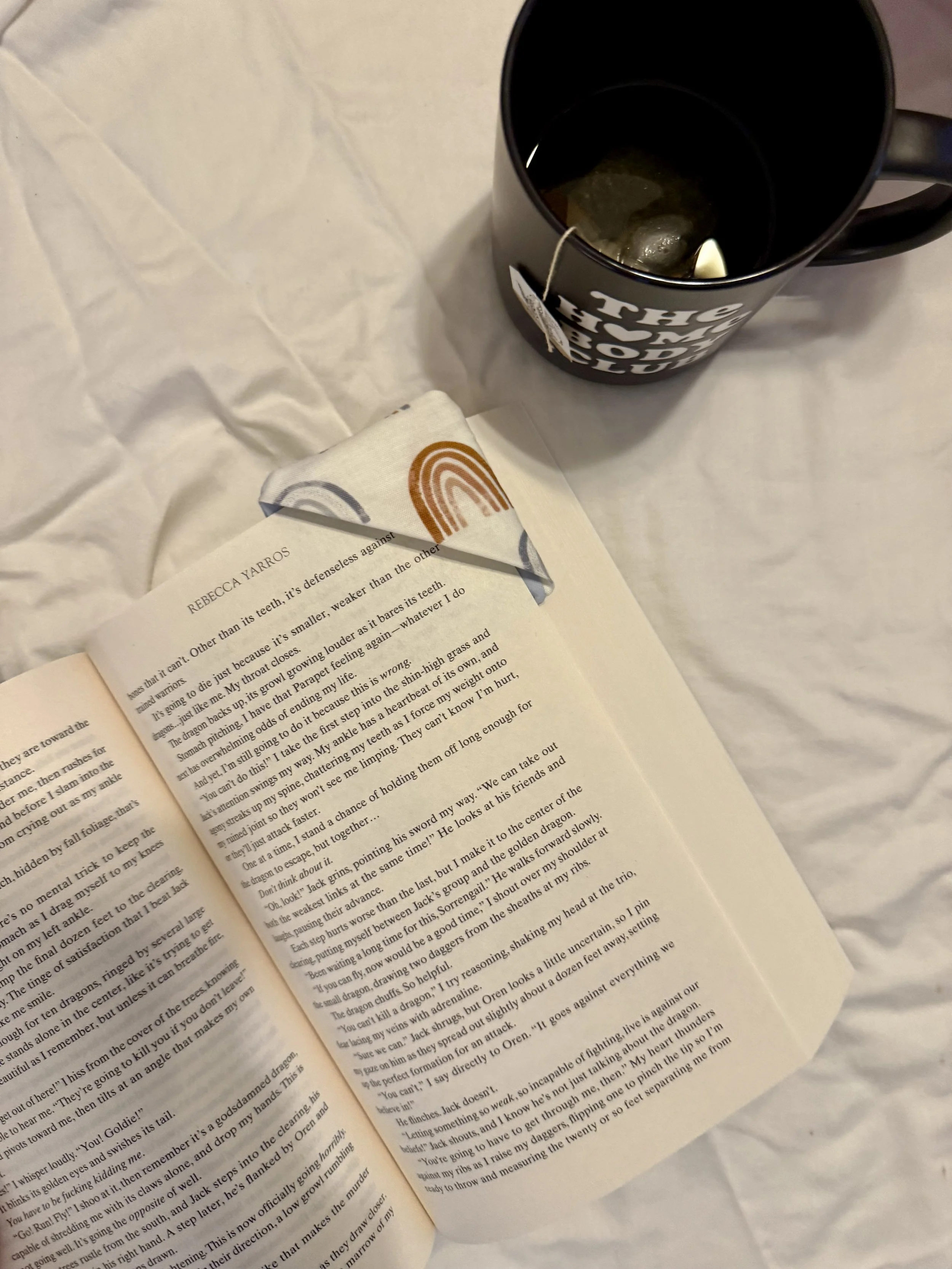 Scrap Fabric Bookmarks