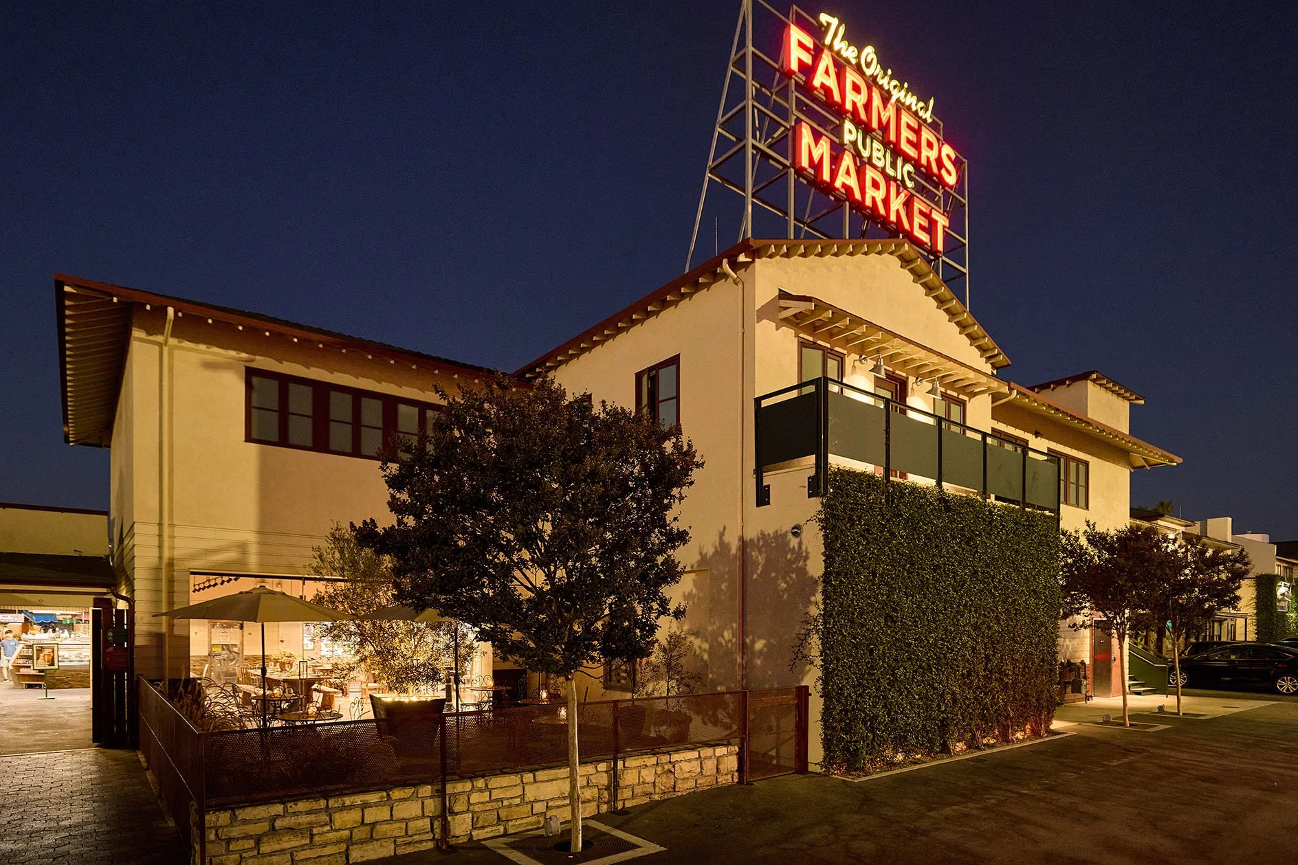 Back of the Restaurant