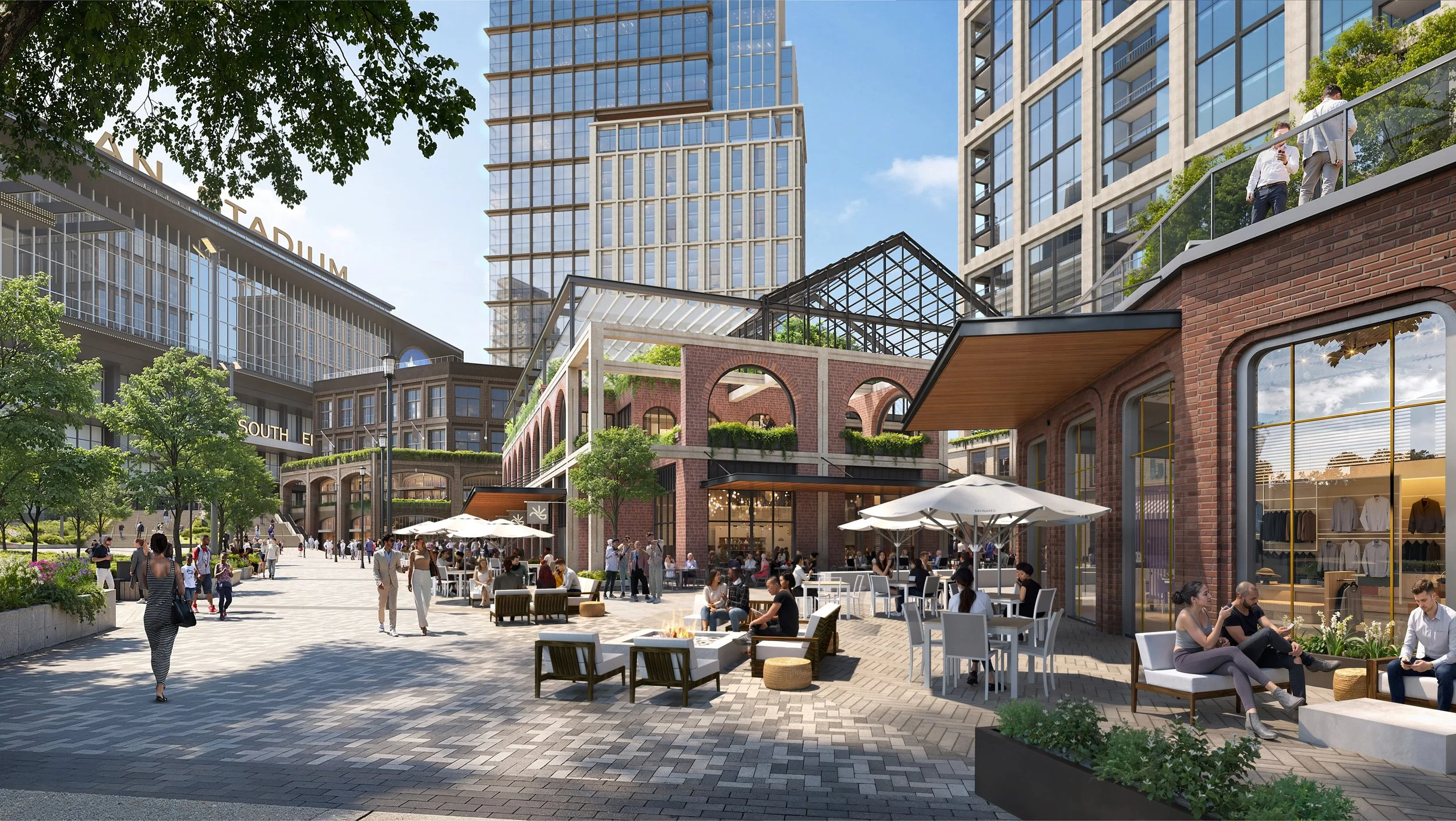 Nashville Calls Unusual Play for New Football Megaproject 