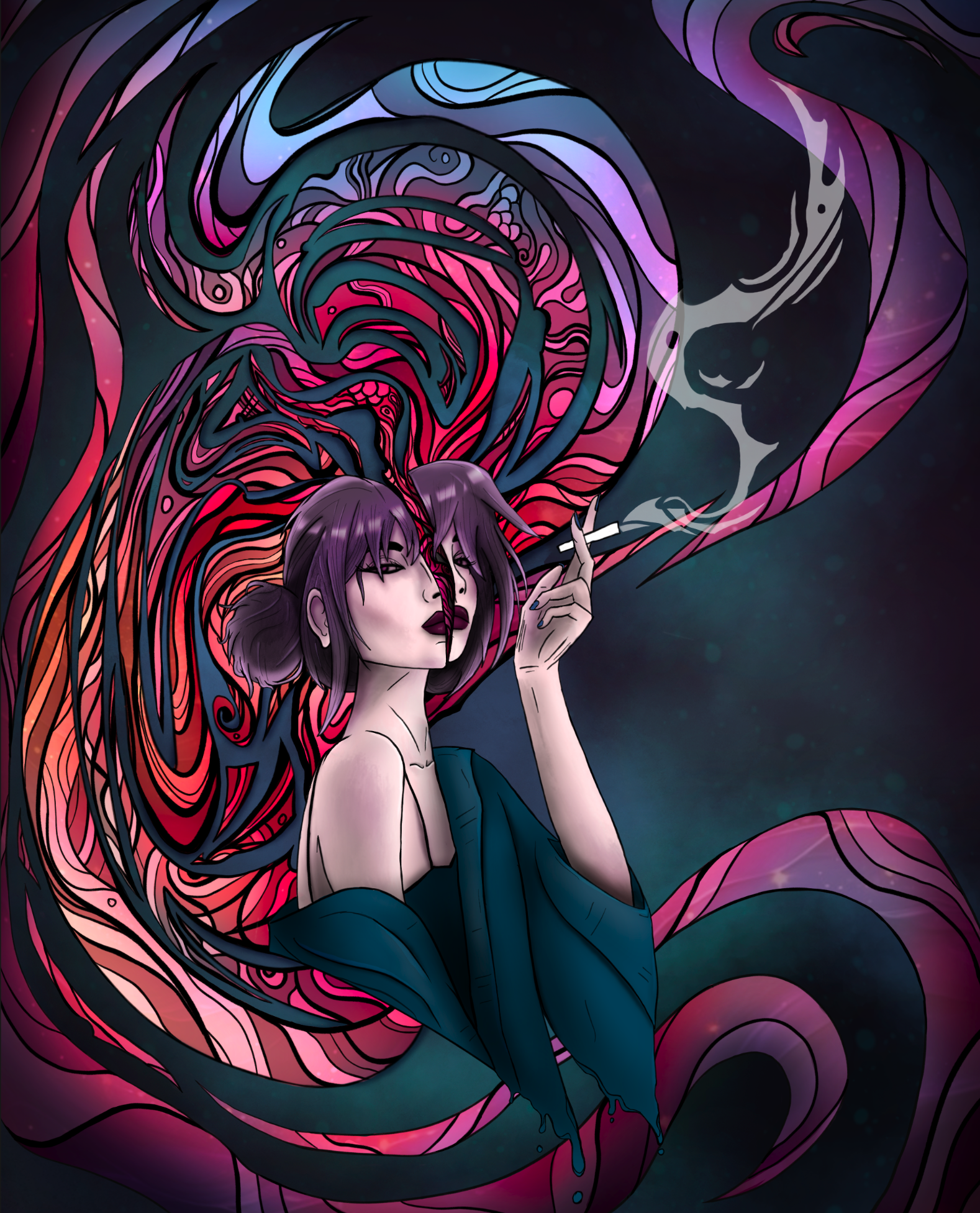 Chaotic Resonance Print