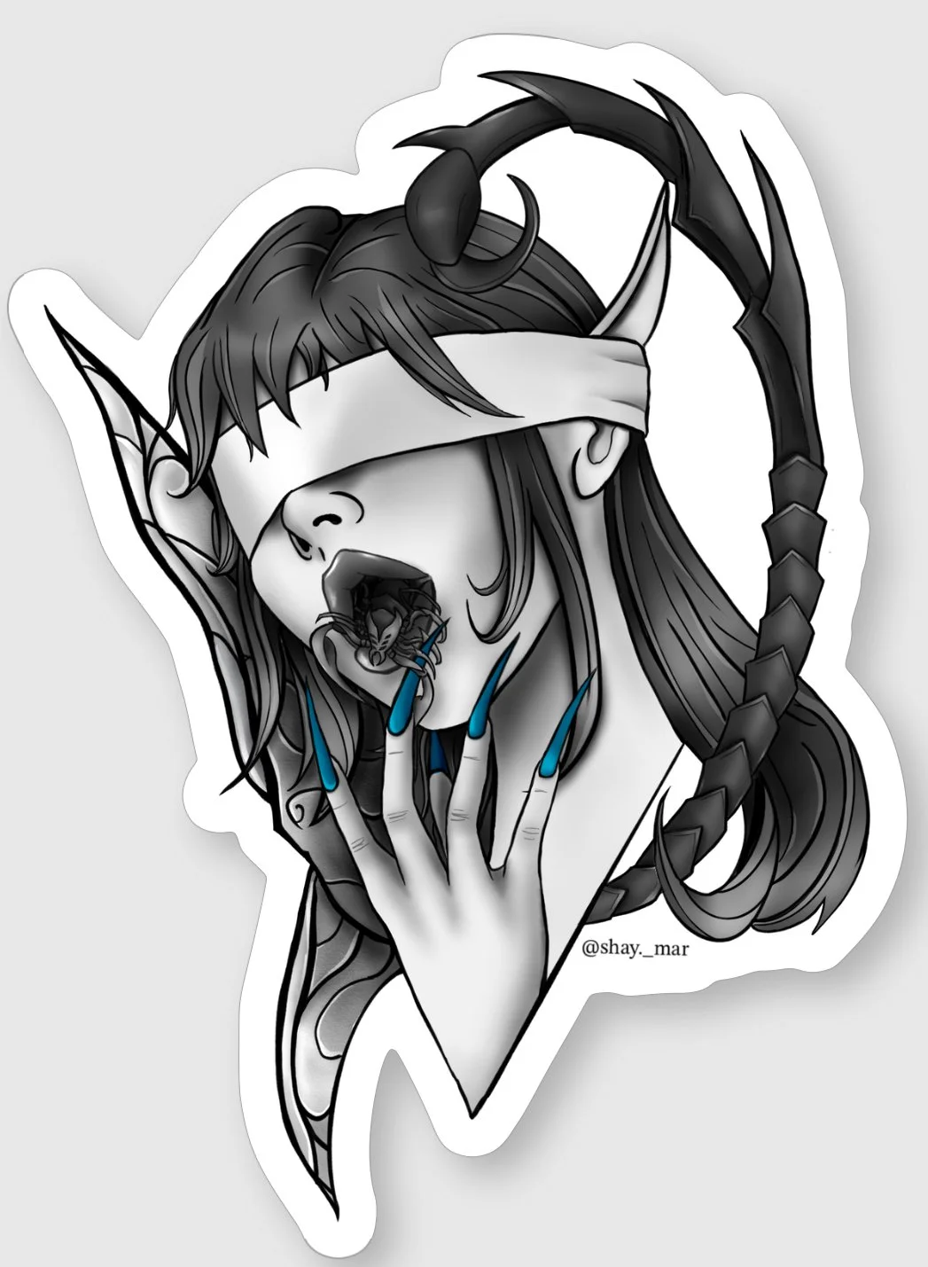 The Scorpio Experience Glitter Sticker