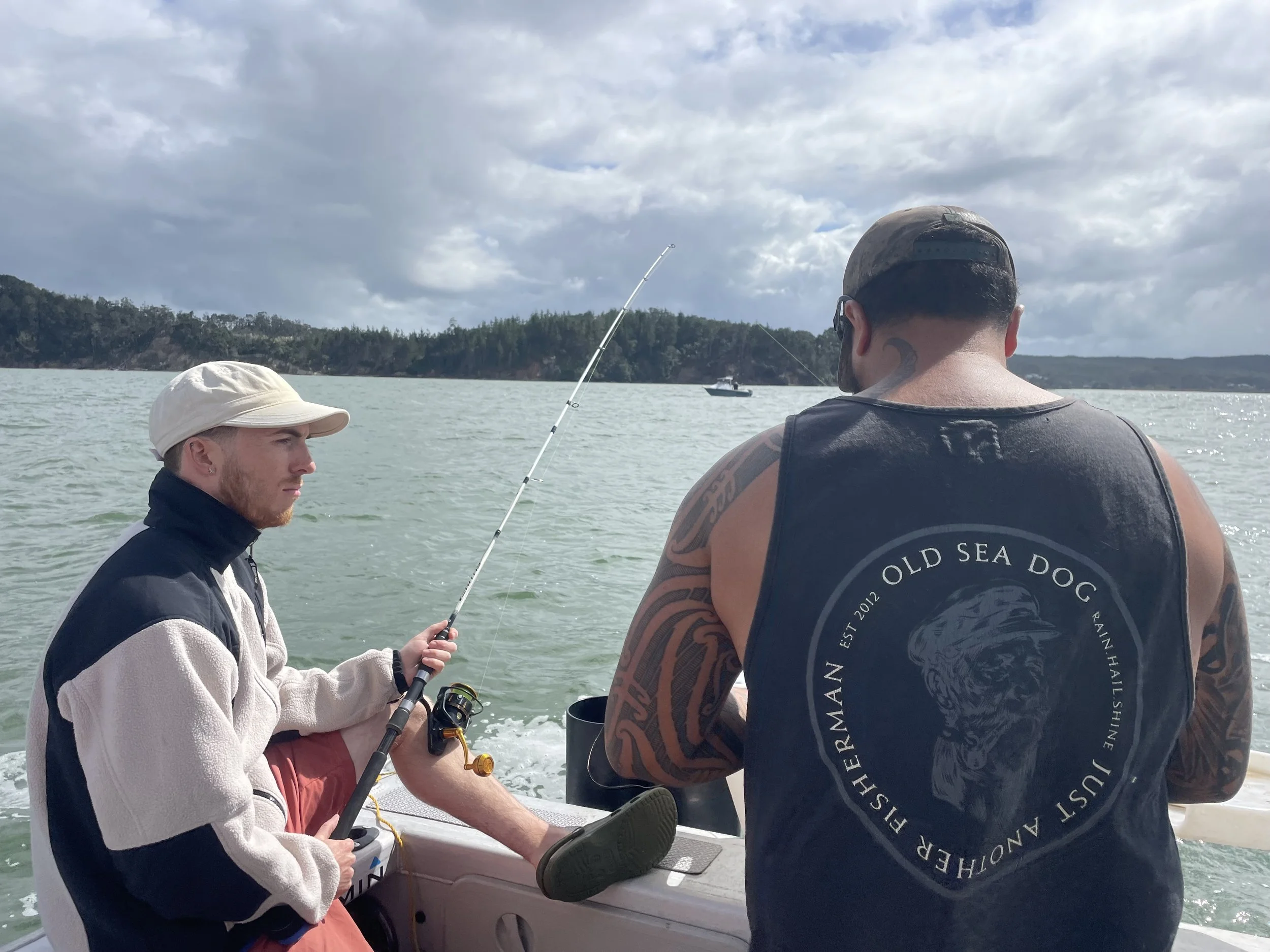  Fishing out at sea 