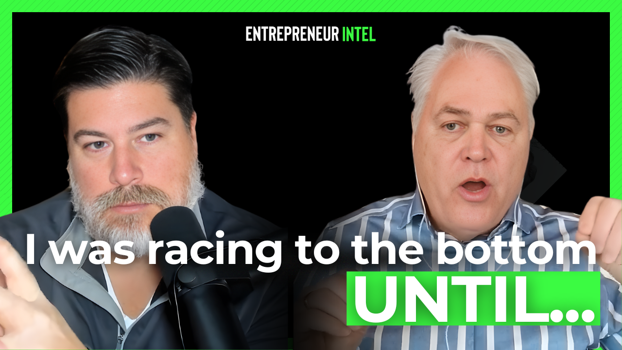 He Was Racing to the Bottom... Then He Started Building His Own Equipment