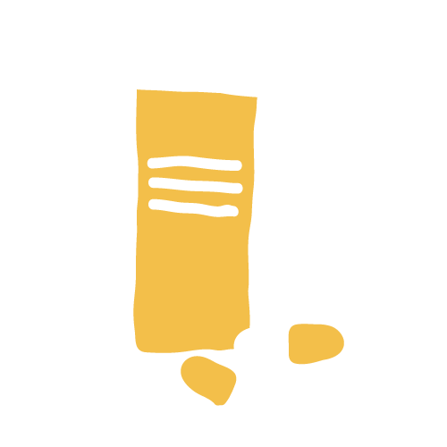 Illustration of a pill bottle with pills in front of it.