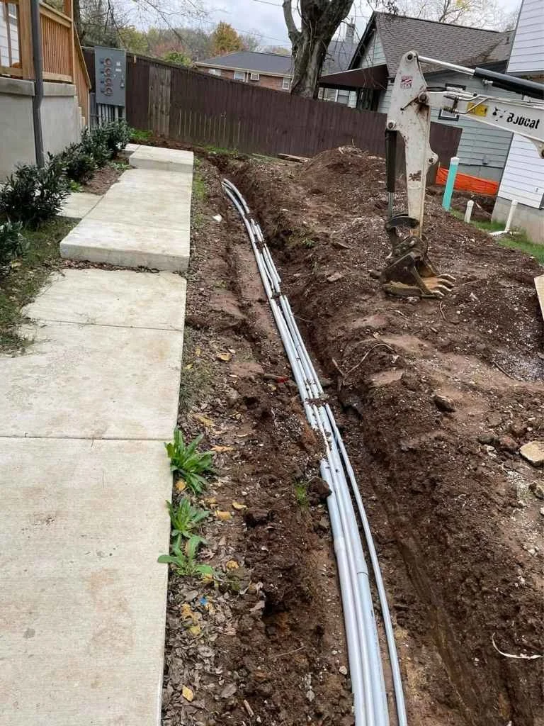Utility Line Installation electric