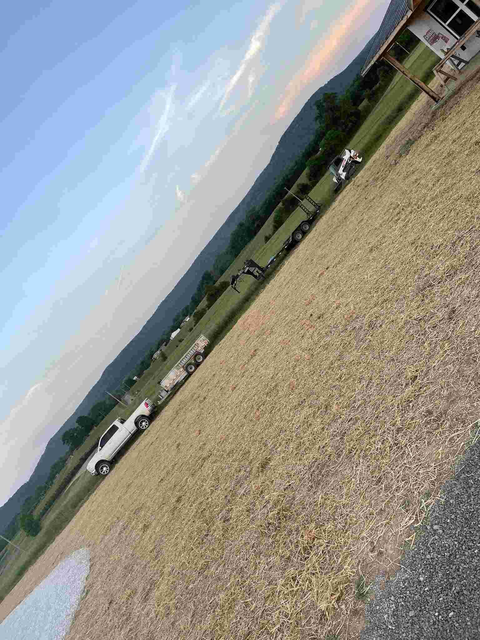 Land grading and leveling on new construction to correct slope and improve drainage in Middle Tennessee