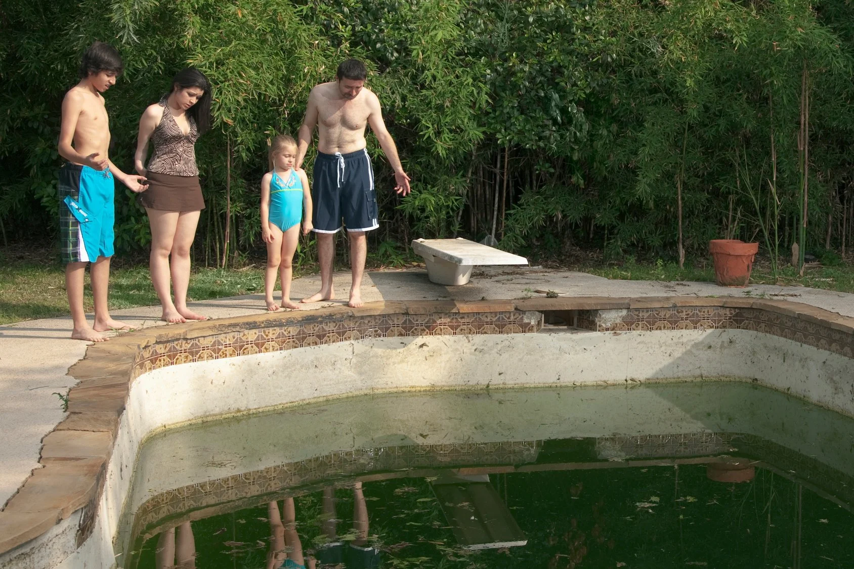 Hey, friends: Outdoor swimming may be farthest from your mind right now. But summer will be here before you know it, and pool guy schedules fill up fast. So reach out to schedule your free consultation now. Your family, friends, and freeloaders will 