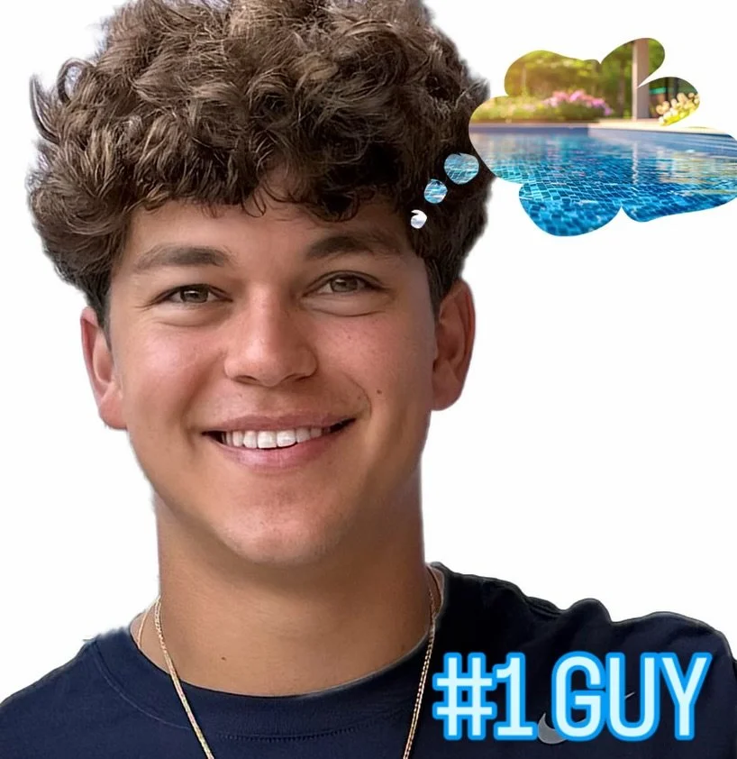 Dreaming of summer? So is Sage, Seacoast Pool Guy's #1 guy. He can't wait for warm weather and pool season. Come June, Sage will be leading our well-trained squad to tend to your pool maintenance needs. DM us or hit up our website to learn more about