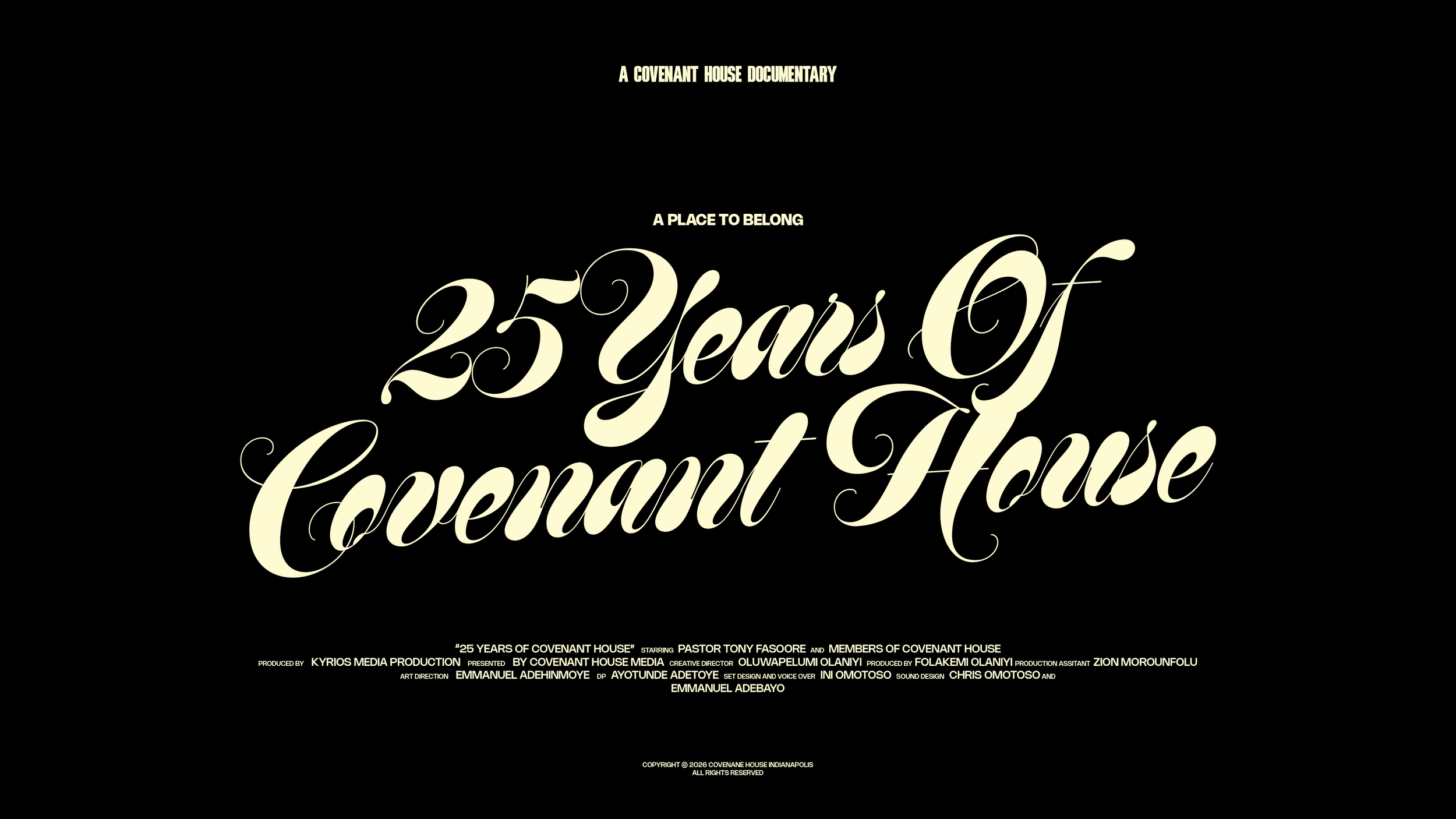Covenant House Documentary