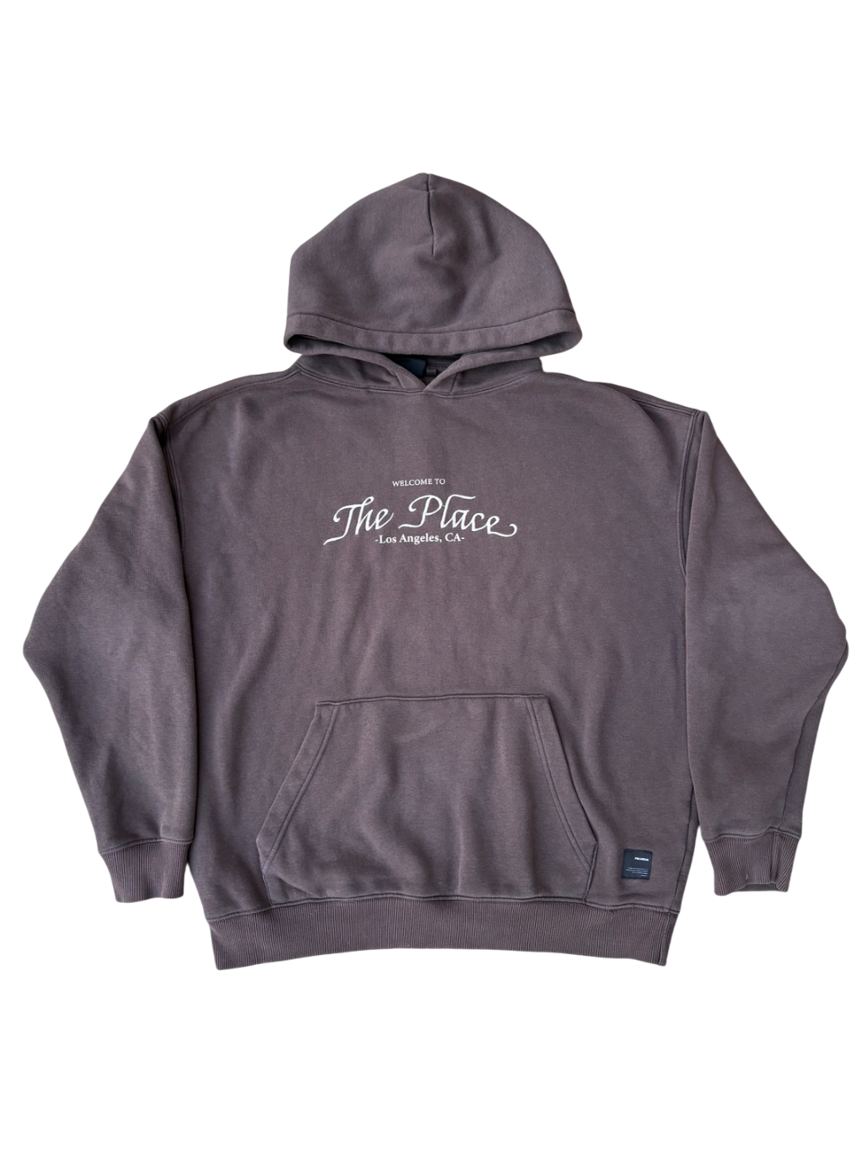 Vintage “The Place – Los Angeles” Graphic Hoodie (Size Large)