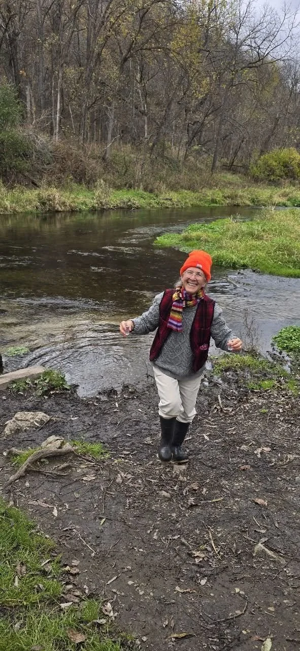 Caroline van Schaik, stream monitor. 