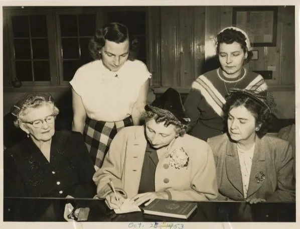 Wenonah Chapter members, Winona Chapter of the Izaak Walton League of America