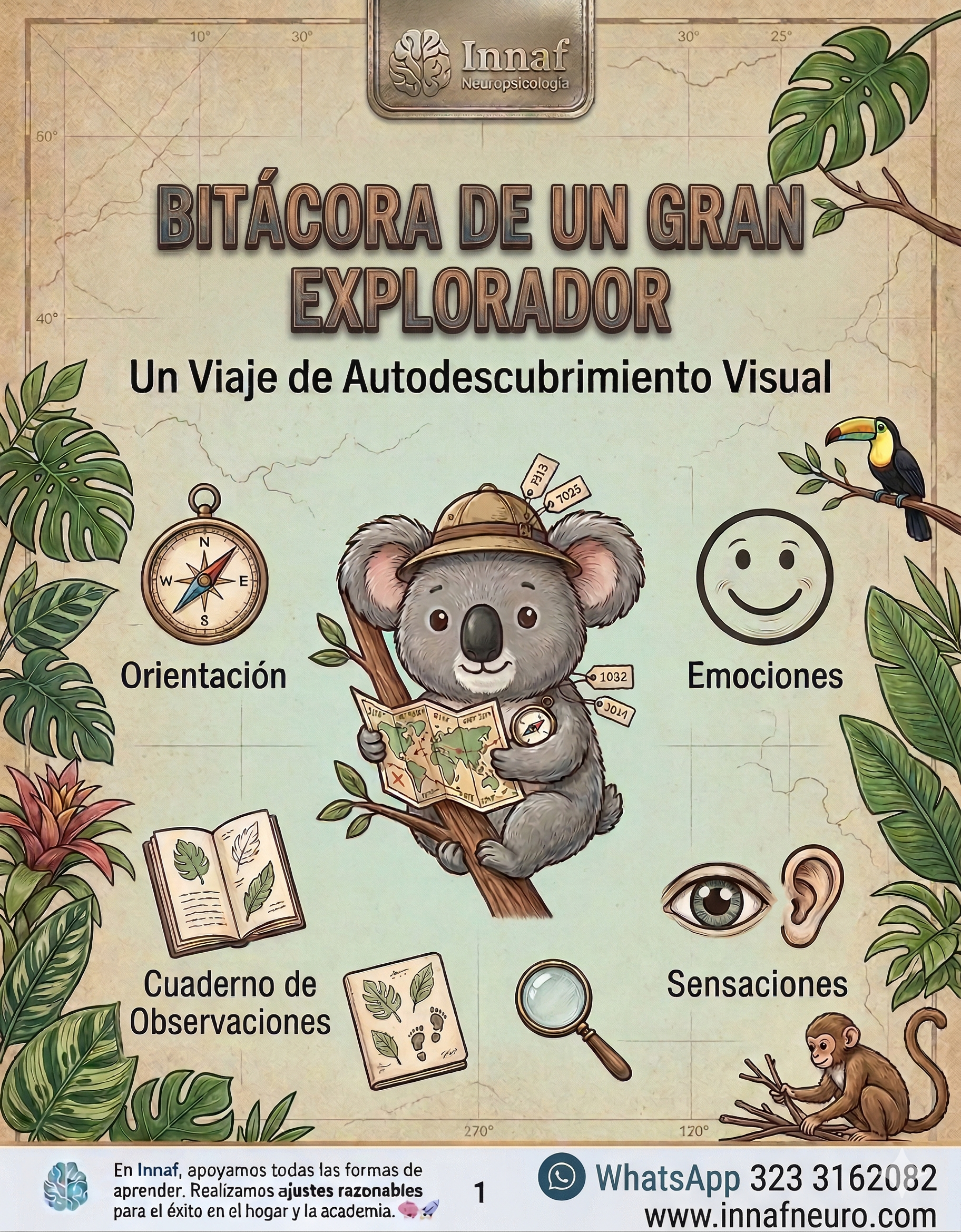 Cartilla - Herramienta para potenciar tu flexibilidad, teoría de la mente y comprensión social.