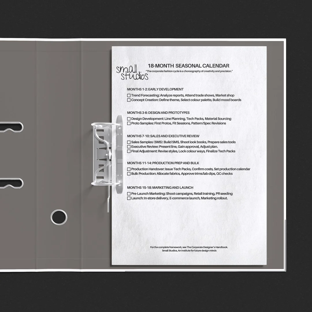 18 Month Seasonal Calendar