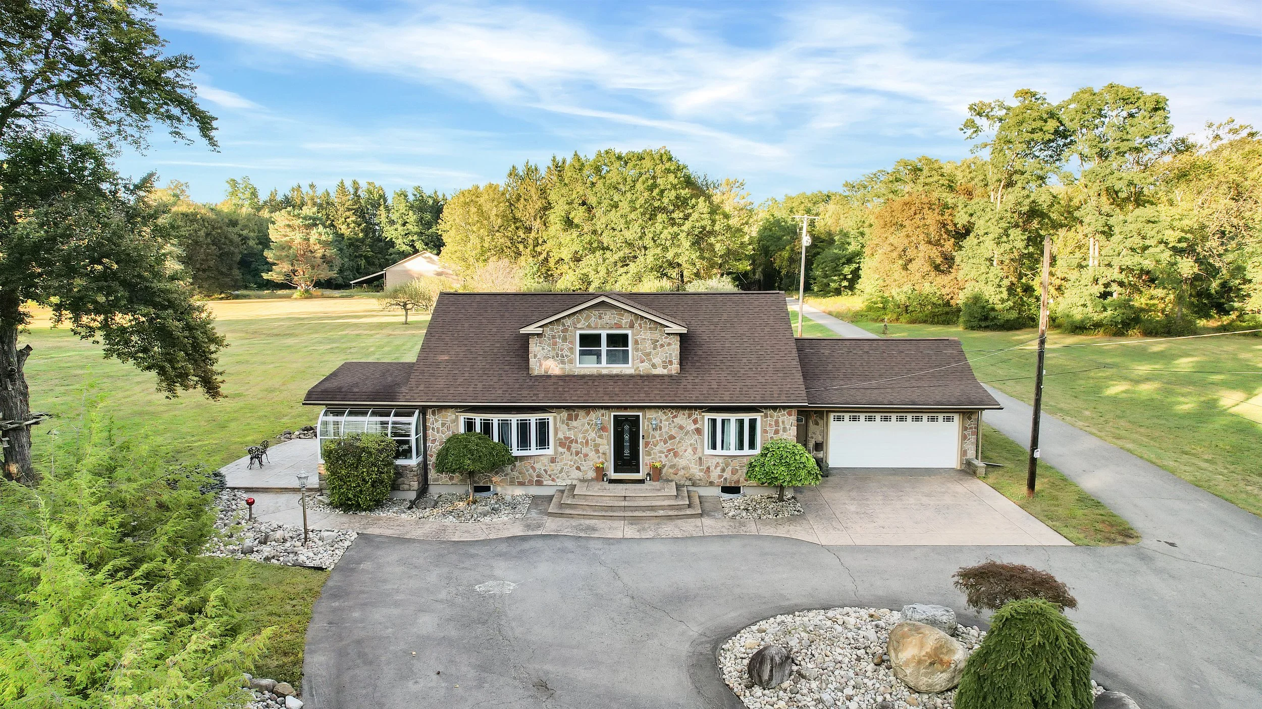 An image of Aerial Vew Of The House.