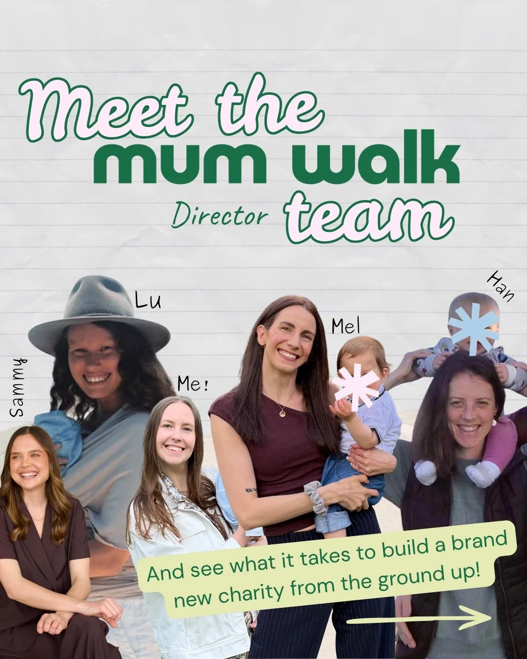 Behind the scenes peak at the best board in town ✨💖🧠

As a charity we are governed by a board of Directors. But what does that even mean? 🤔

It means this group of women help direct what we do next, where we invest our time and money, what big swi