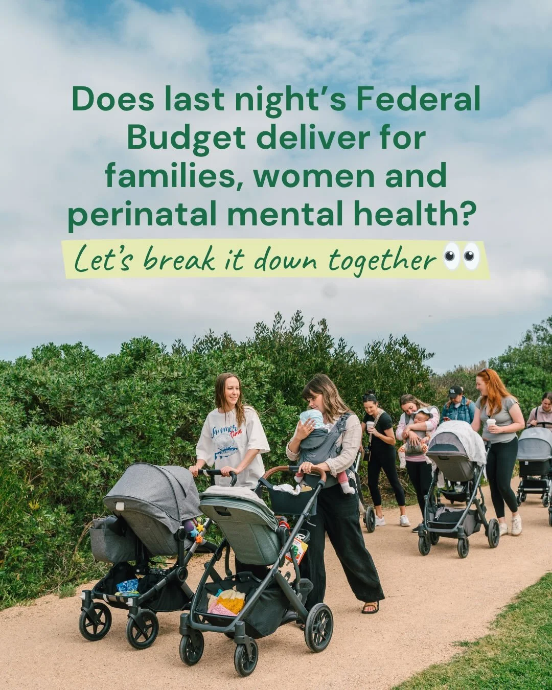 I digested the federal budget incase you&rsquo;re a tired mum who doesn&rsquo;t have the time! 🥱💸🥱💸

I&rsquo;m always looking for the ways our Government is and isn&rsquo;t investing in women, families, mothers and mental health. There&rsquo;s so