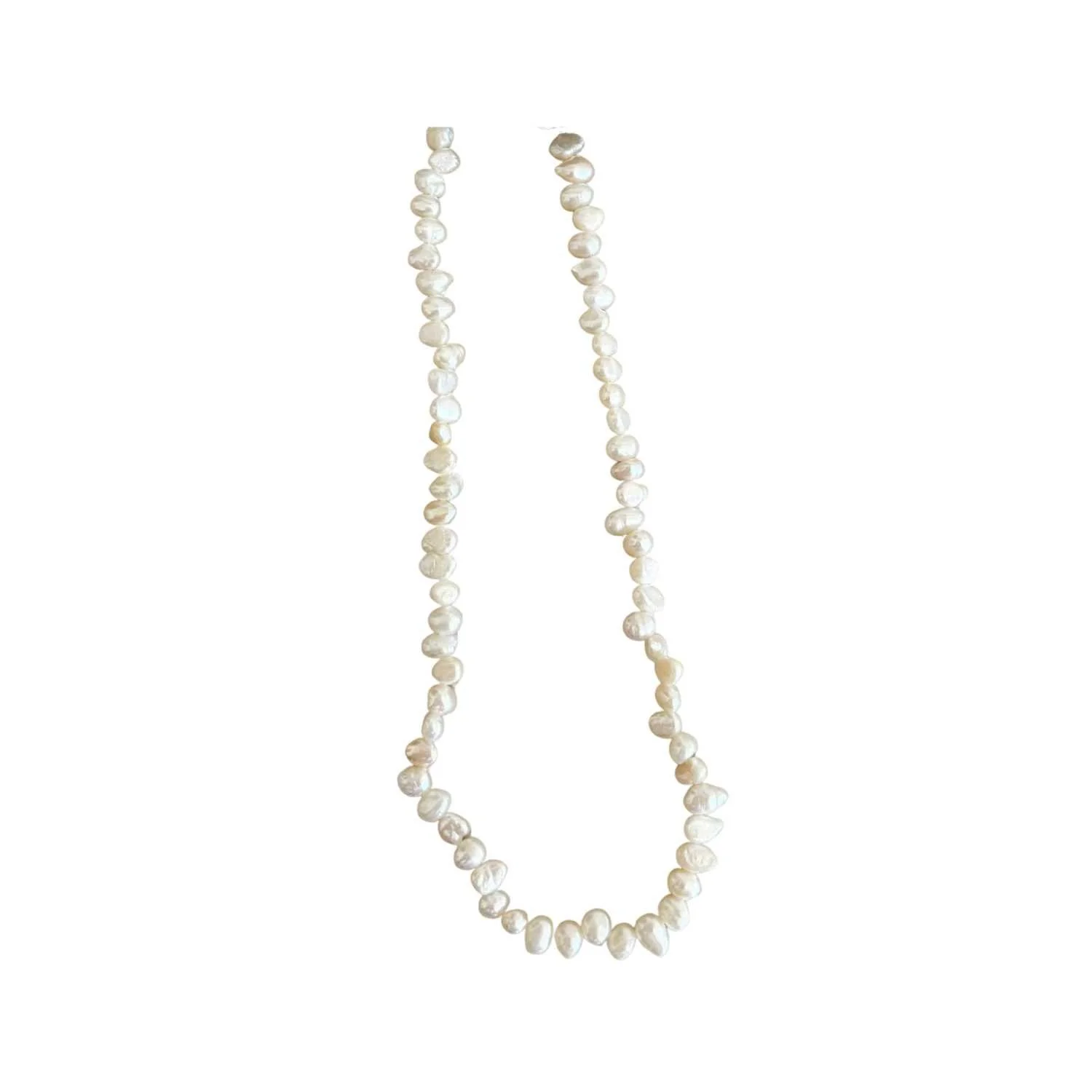 Petite Pearl Love Necklace