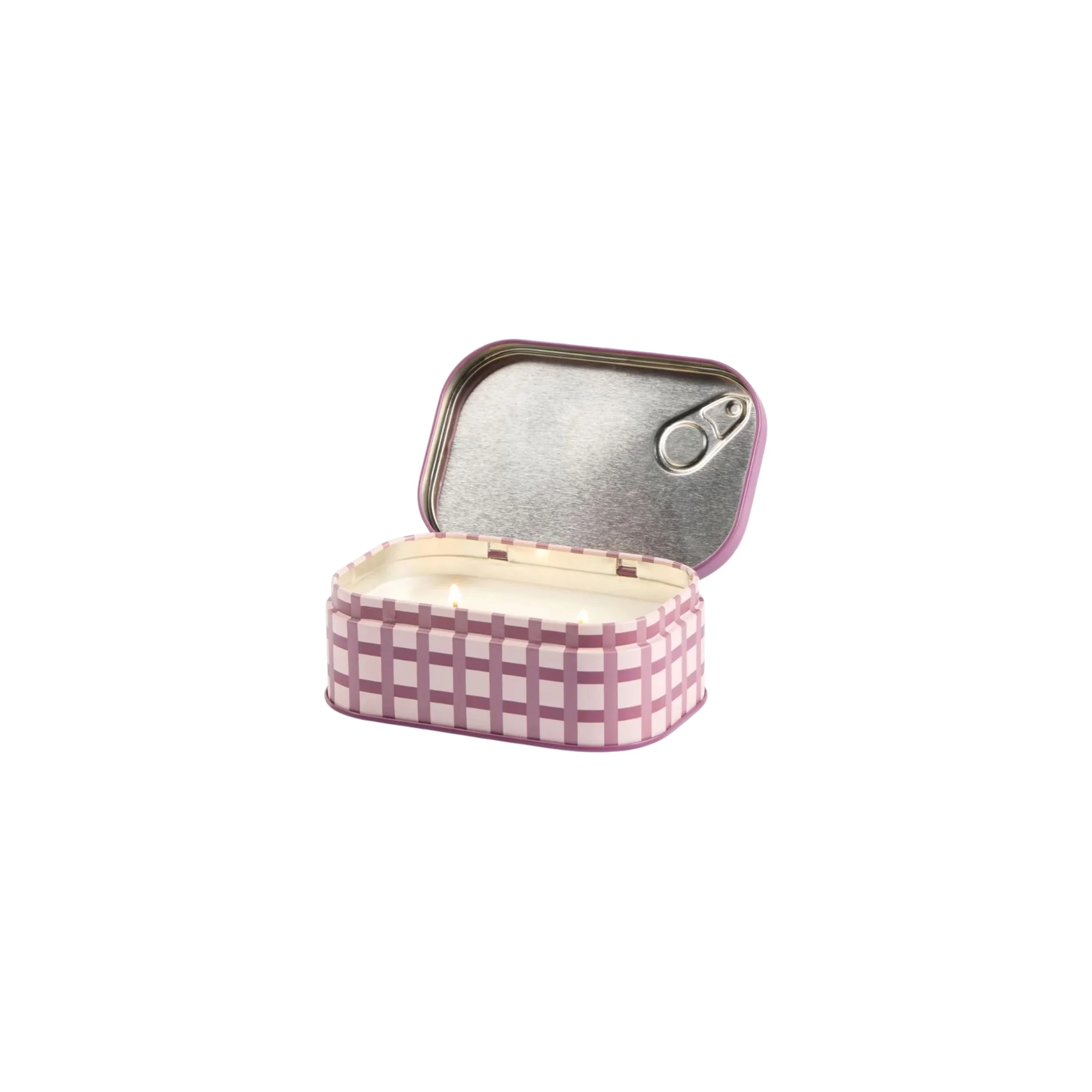 Christmas Pudding Tin Candle