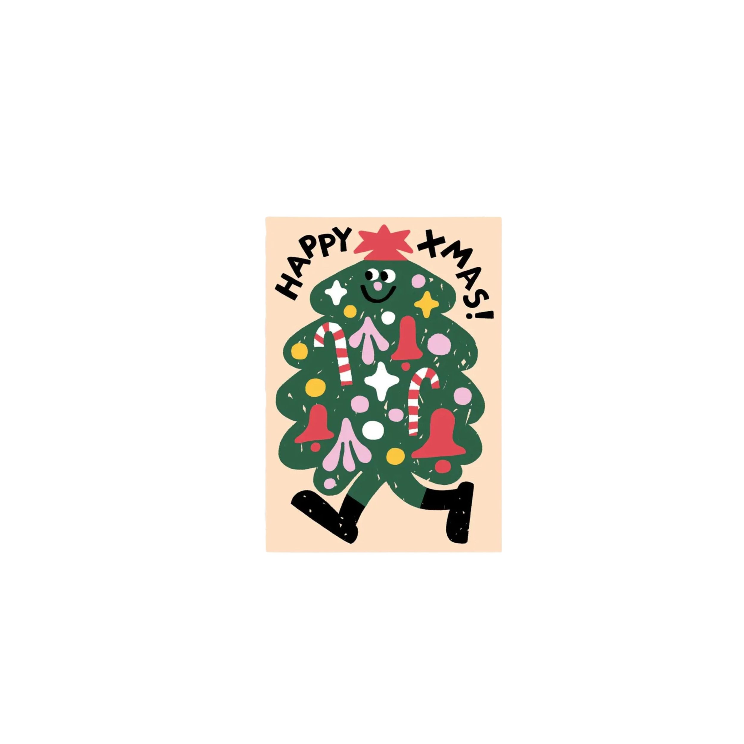 Happy Xmas Tree Card
