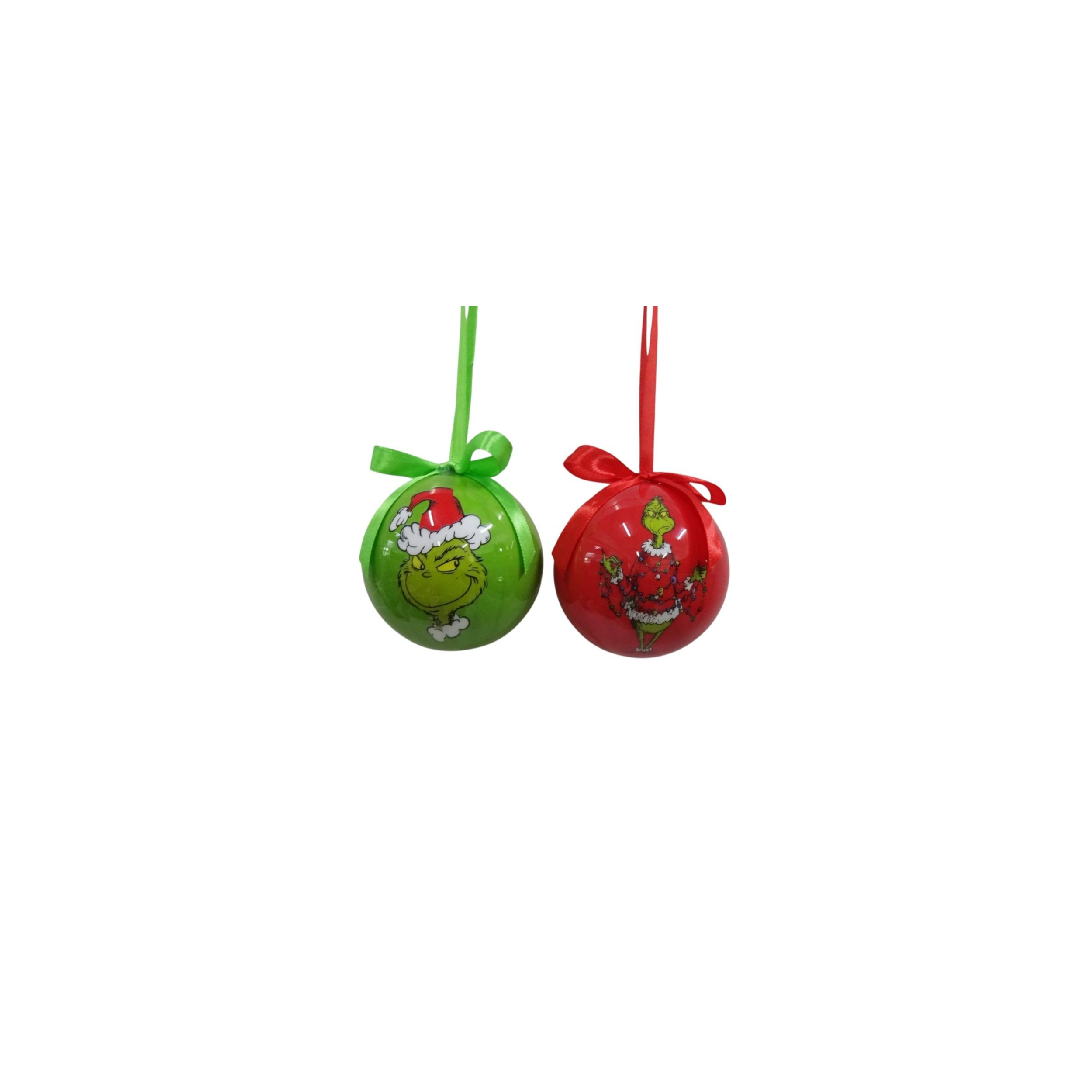 Set of Grinch Baubles