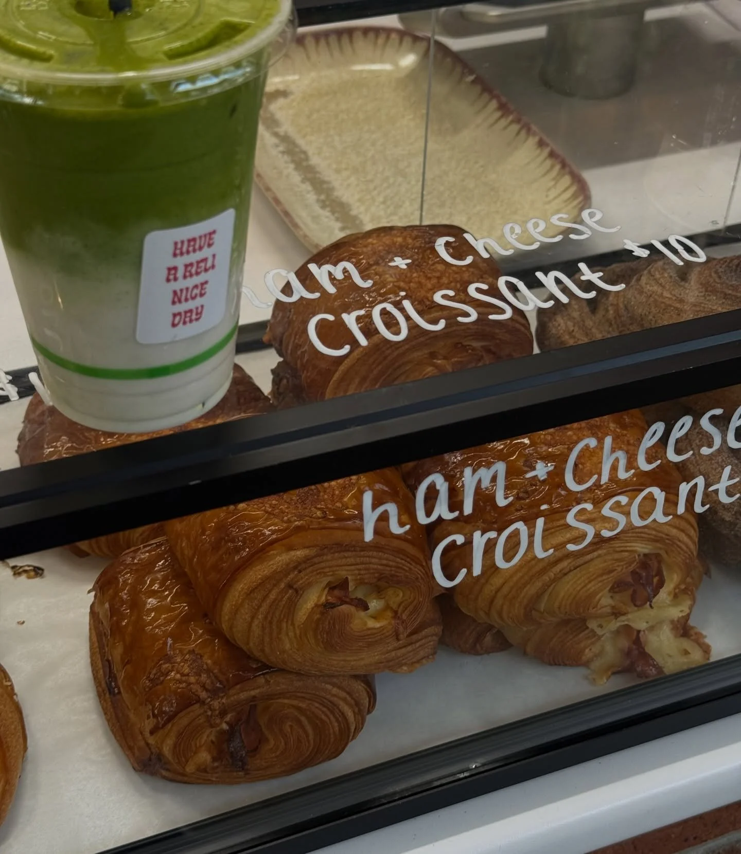 Good morning from the Reli Coffee Bar 🥐 #reliquaire