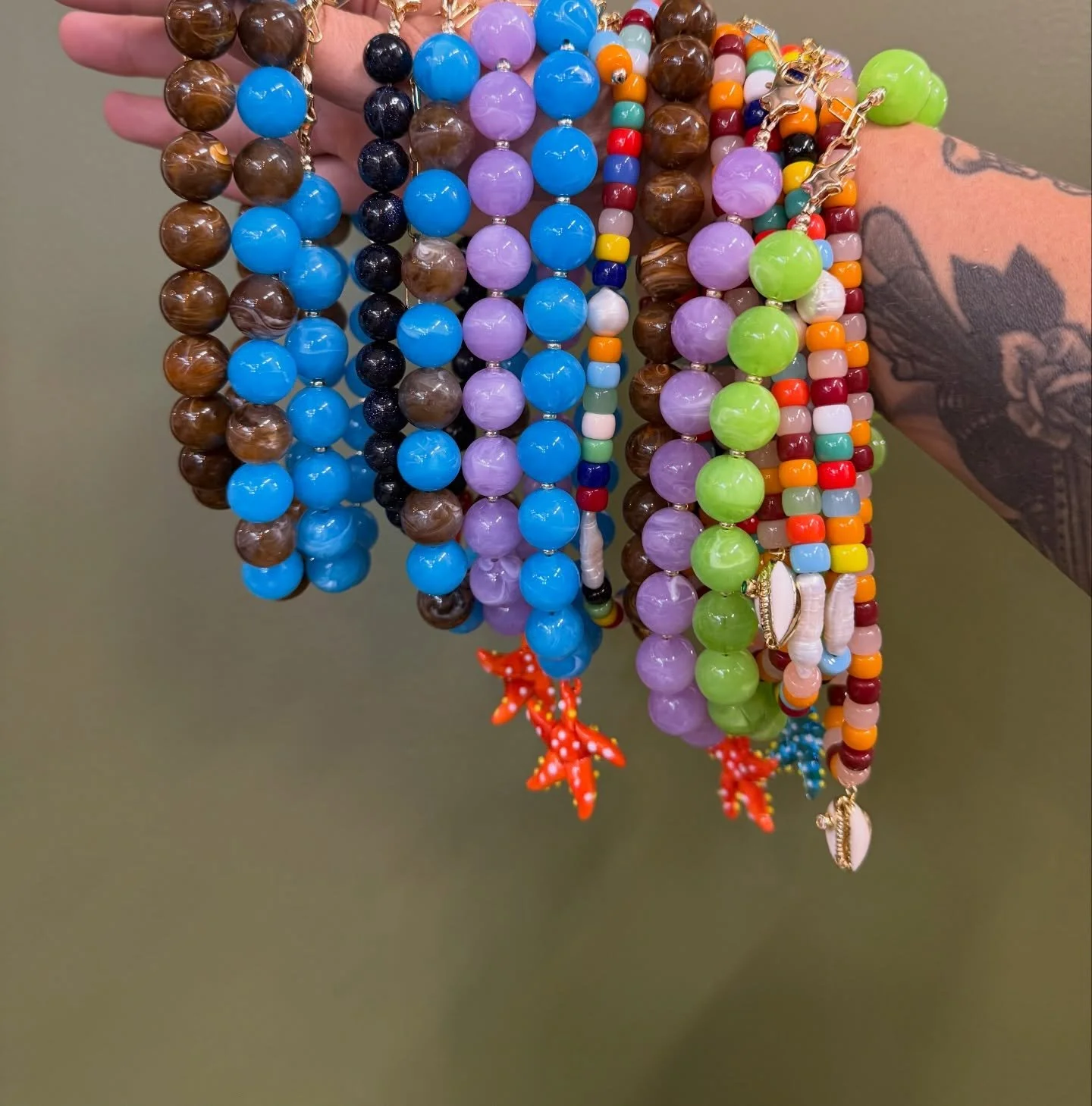 Be the first to get your hands on these gorgeous handmade necklaces from @golddddenmuse 🌈 Our first delivery has just landed in store from across the ditch 🐚🌸🐠 #reliquaire