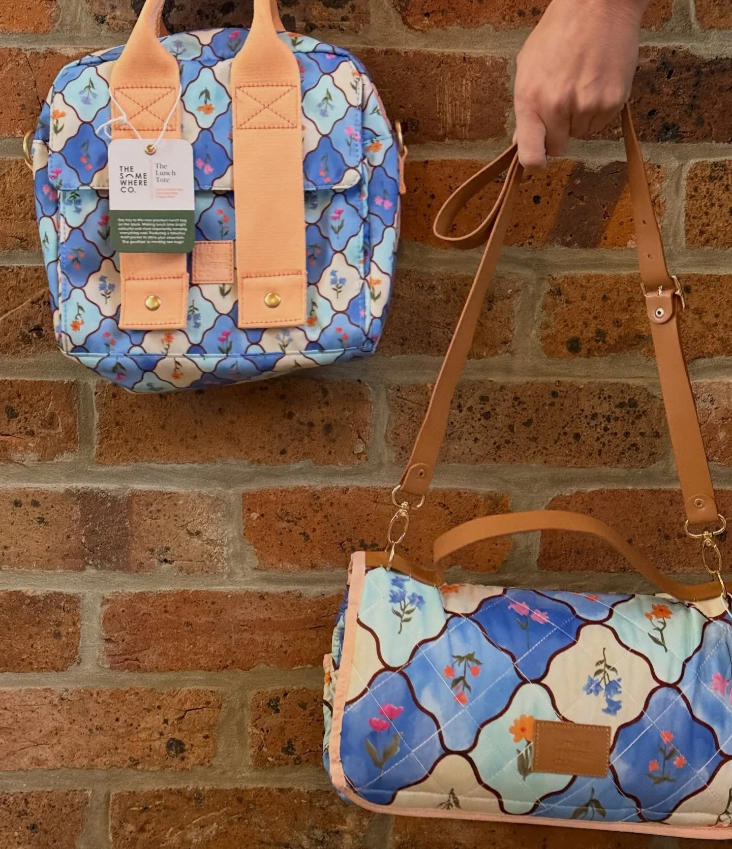 Biiiiiiggg restock of everyone&rsquo;s favourite lunch bags, picnic rugs ands everything inbetween. We&rsquo;re loving the new prints 🦋🌸 #reliquaire