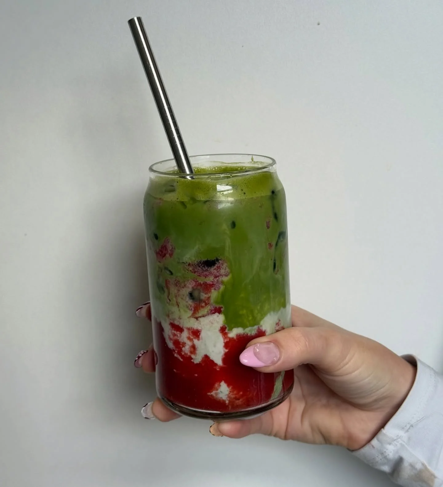 Our Specialty Iced Strawberry Matcha is finally here 🍓 We didn&rsquo;t want to rush it, we wanted to make it perfect. House-made strawberry compote and top quality Matcha. Try the difference today in the Reli coffee bar #matcha #strawberrymatcha #re