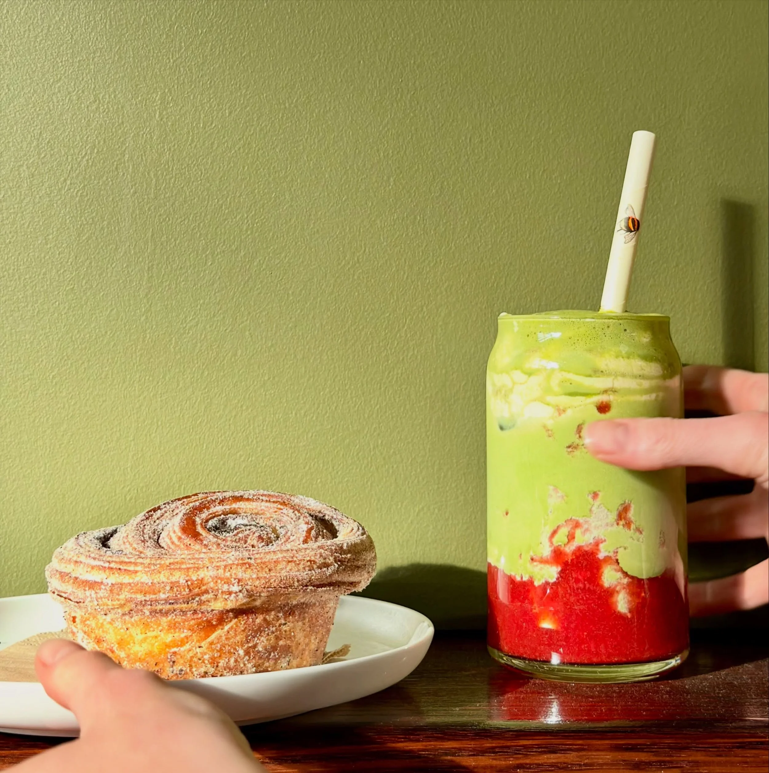 It&rsquo;s a strawberry matcha and sweetie treat kinda day 🍓 #reliquaire