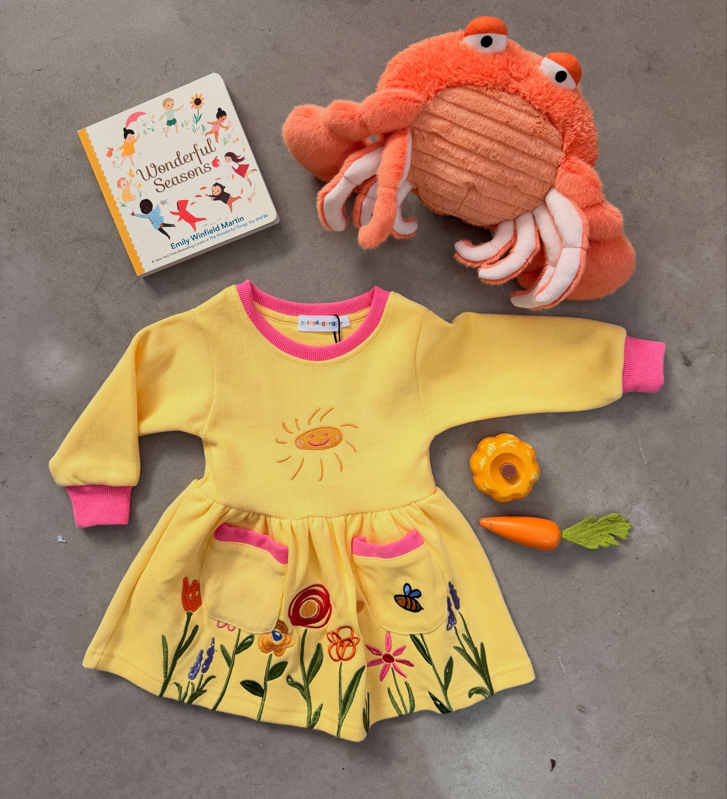 For the summer loving babies who have to make it through a Tassie winter, we give you the @spicydugong.club jumper dress - perfection☀️🌷 #reliquaire