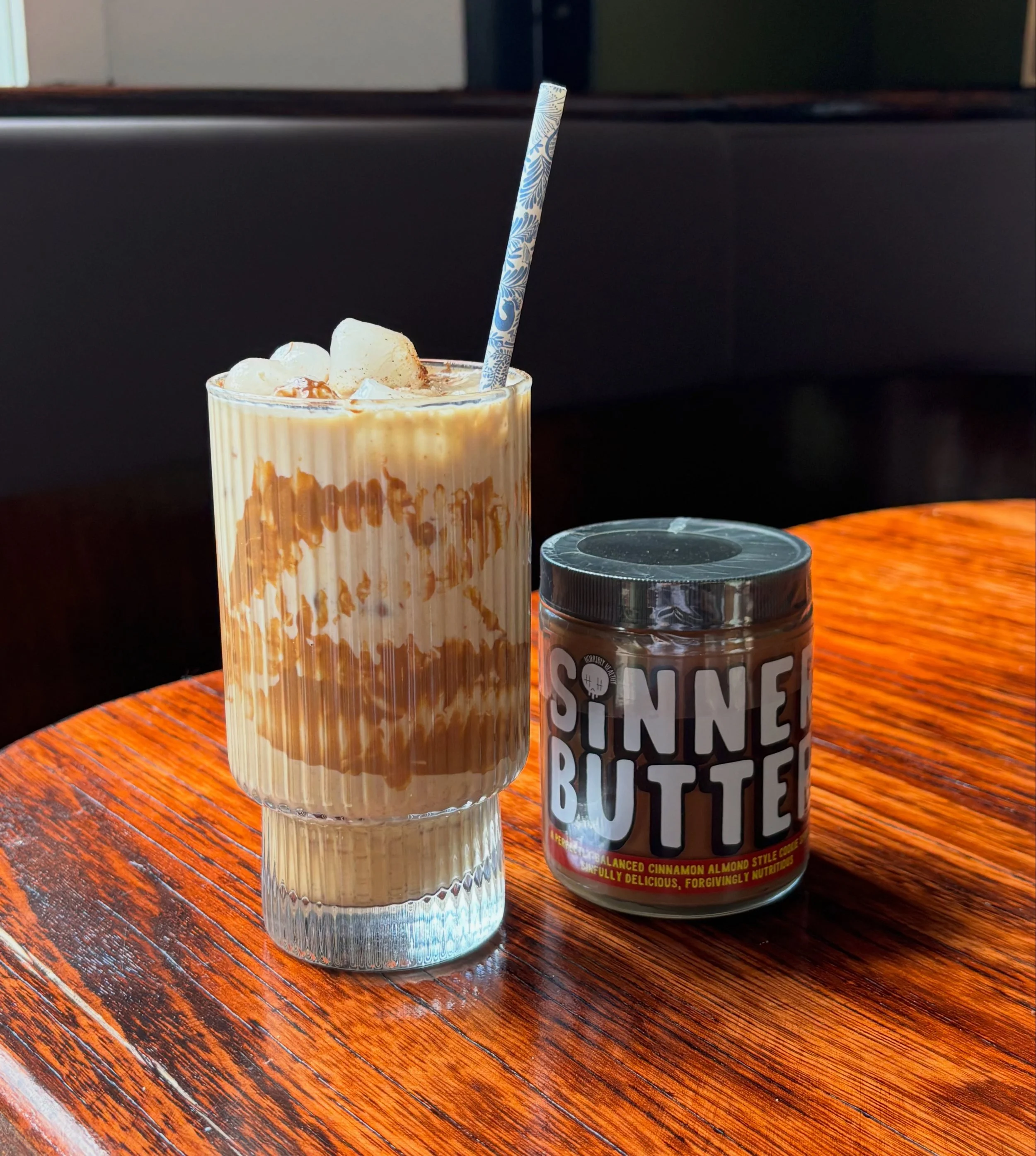 Meet the SINNER LATTE 🤎

A little naughty, a whole lot of NICE. Our newest drink special is here and we&rsquo;re already obsessed. Made with delicious cinnamon almond butter, packed with all the good stuff and tasting like an absolute DREAM.

Ridicu
