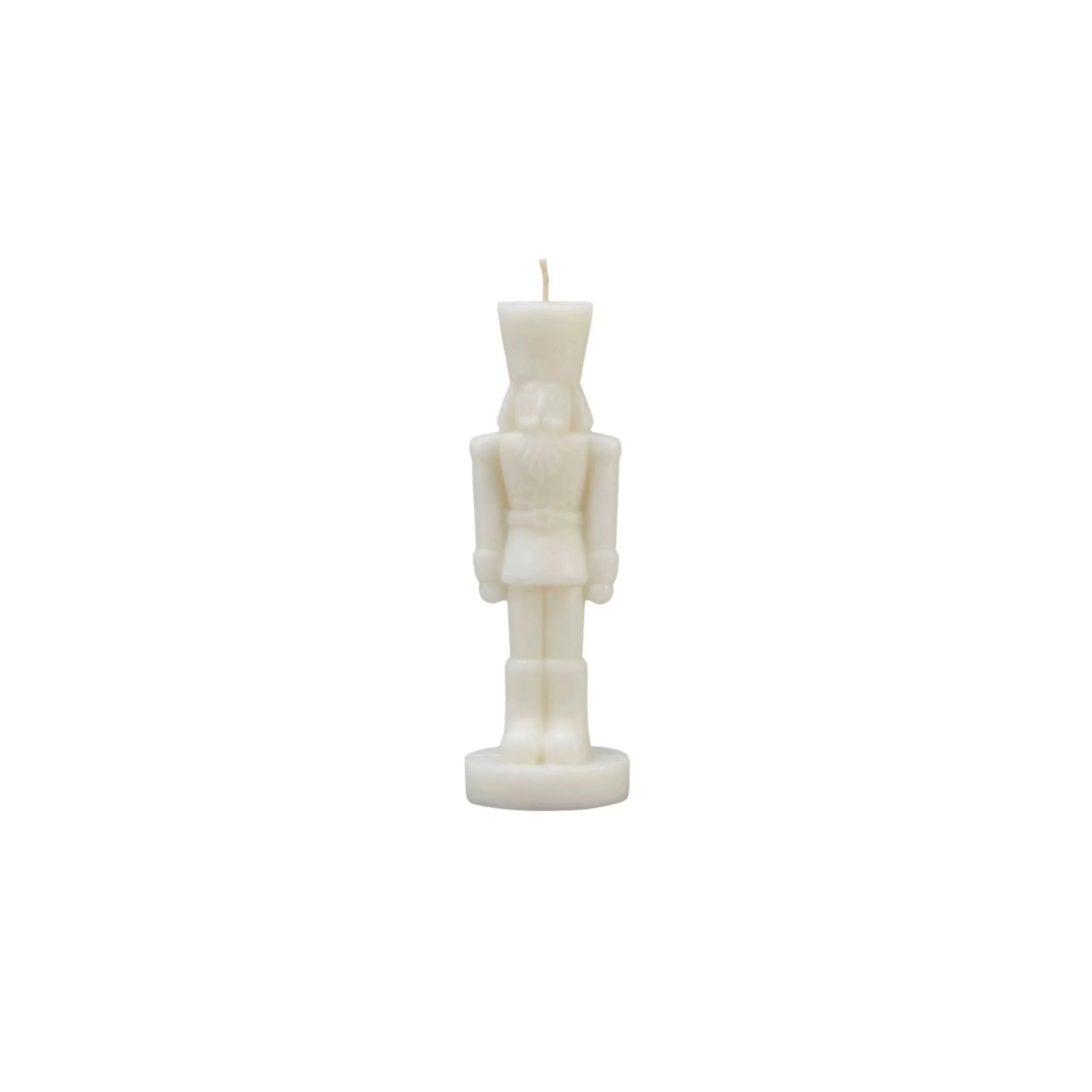 Nutcracker Candle White