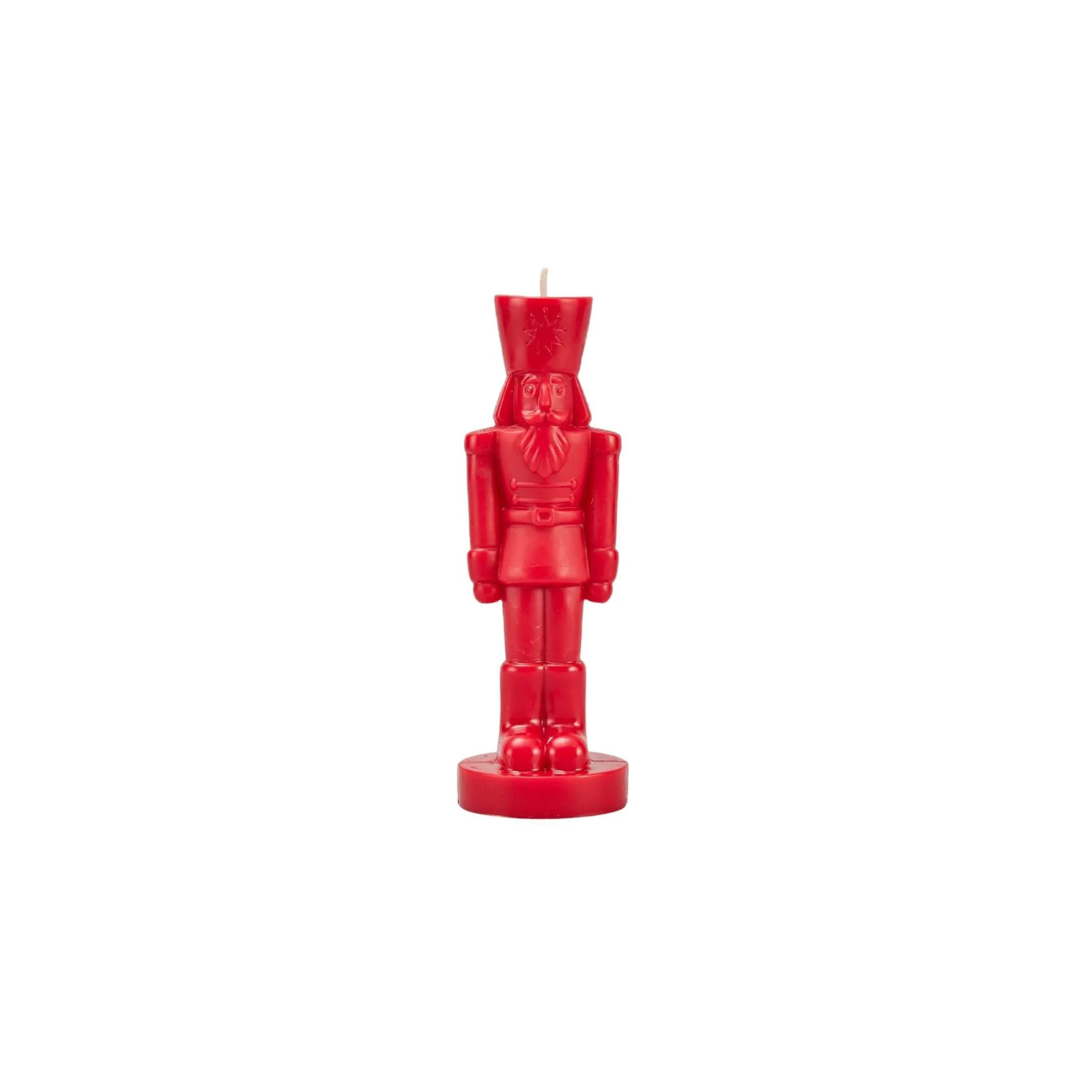Nutcracker Candle Red
