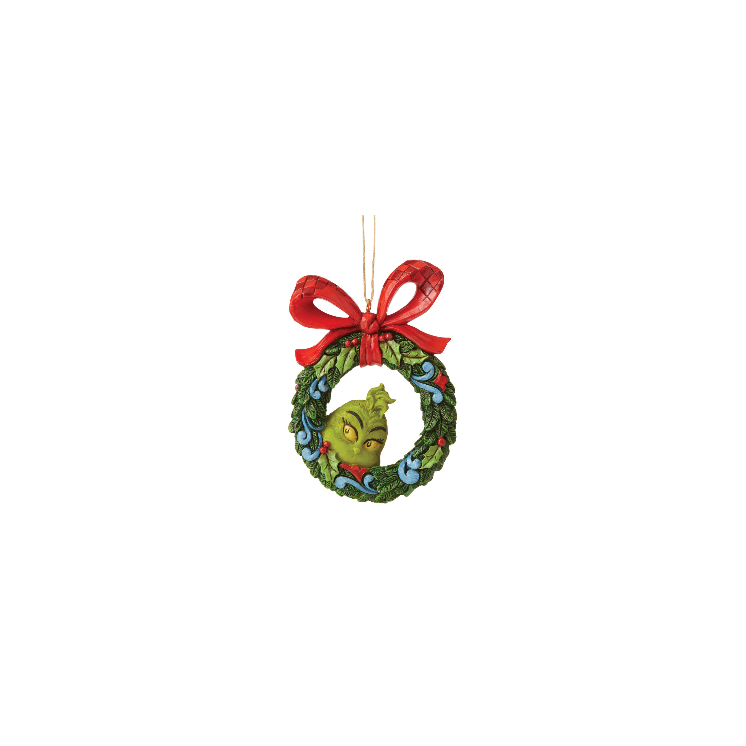 Grinch Peeking Ornament