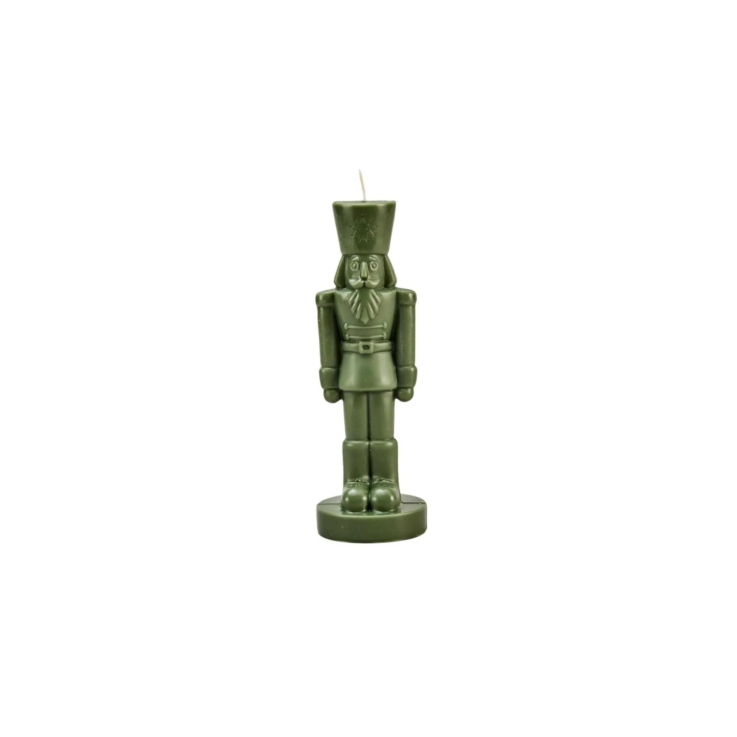 Nutcracker Candle Green